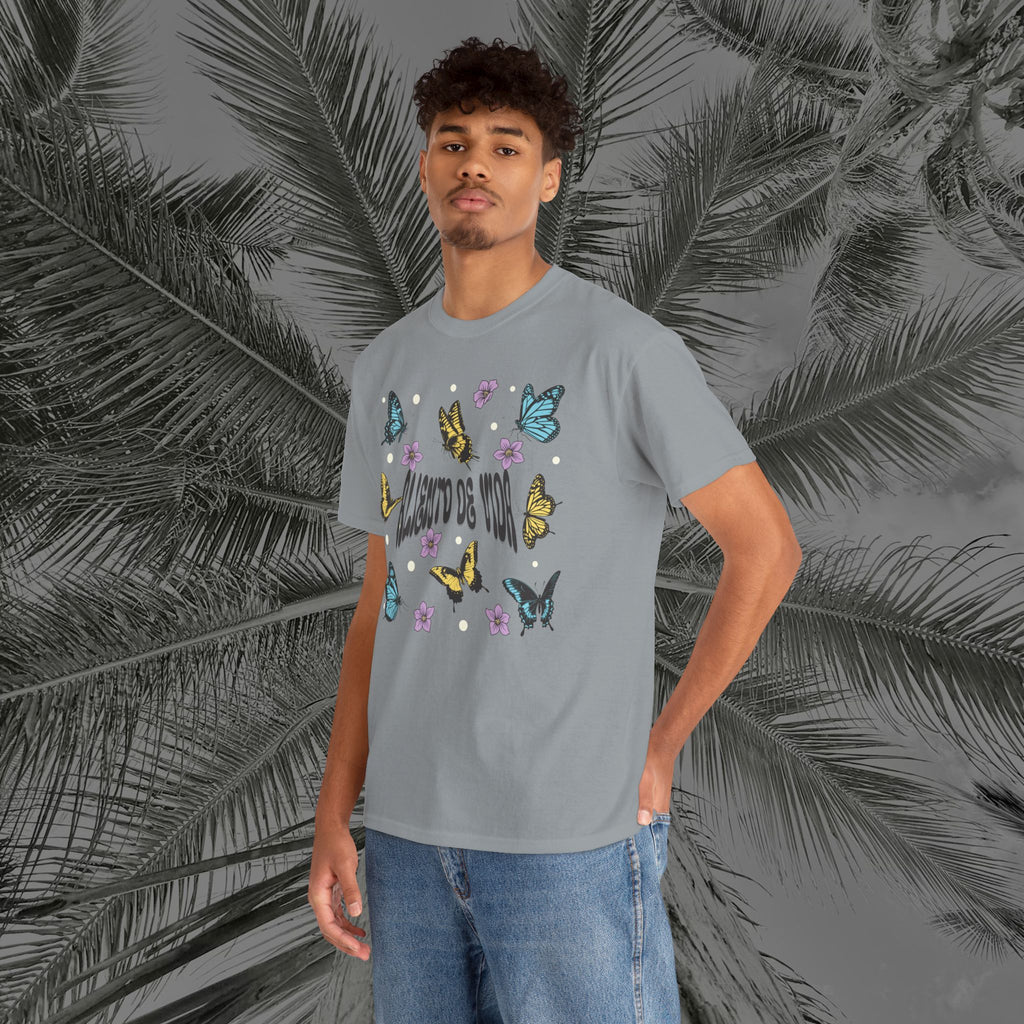Butterfly Effect #2 - (UNISEX) Heavy Cotton T-Shirt - Aliento De Vida