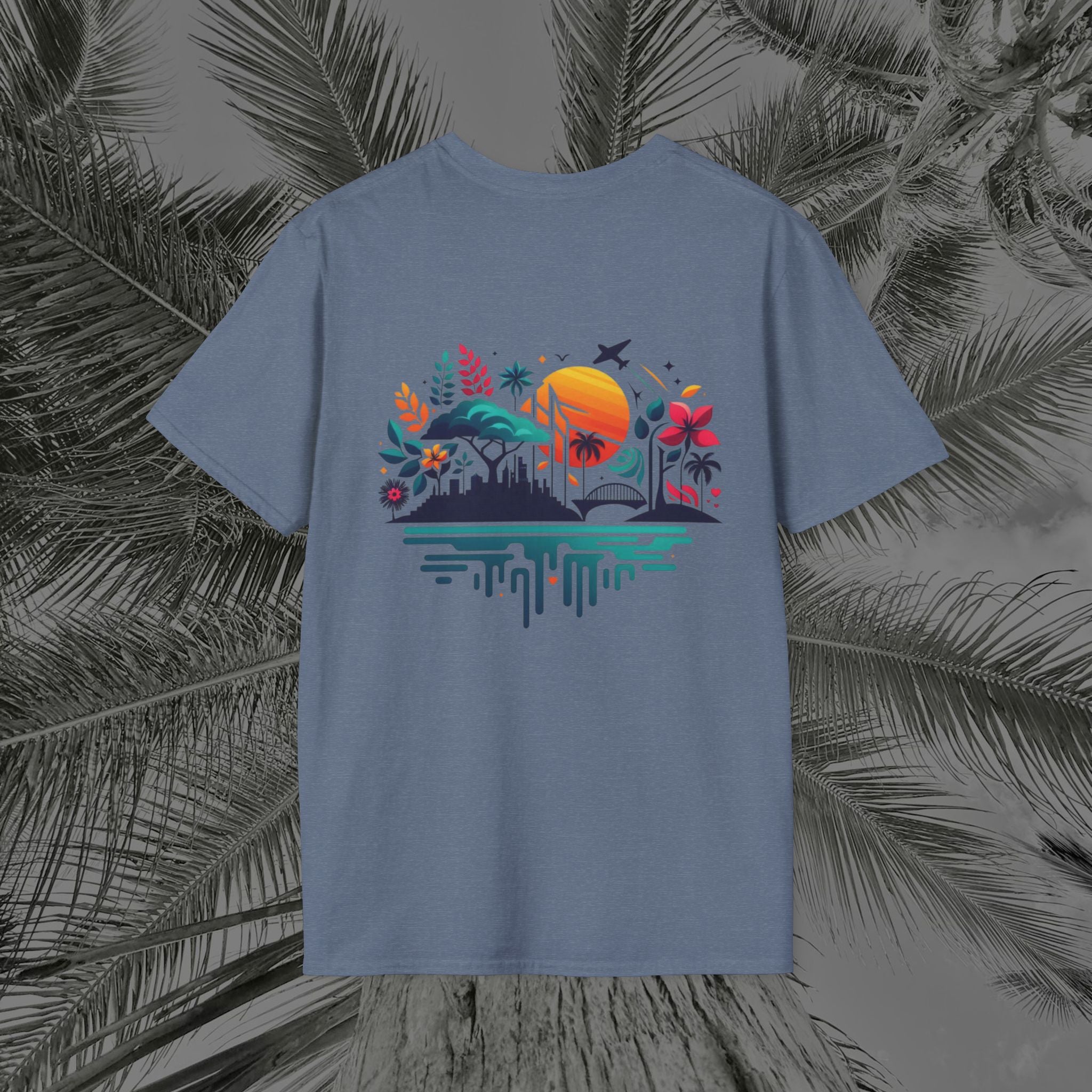 Vibrant Vibes - (UNISEX) Soft style T-Shirt - Aliento De Vida