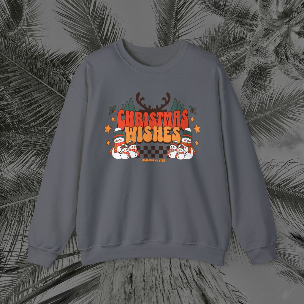 Chillin’ With My Snowmies - (UNISEX) Cozy Crewneck Sweatshirt - Aliento De Vida