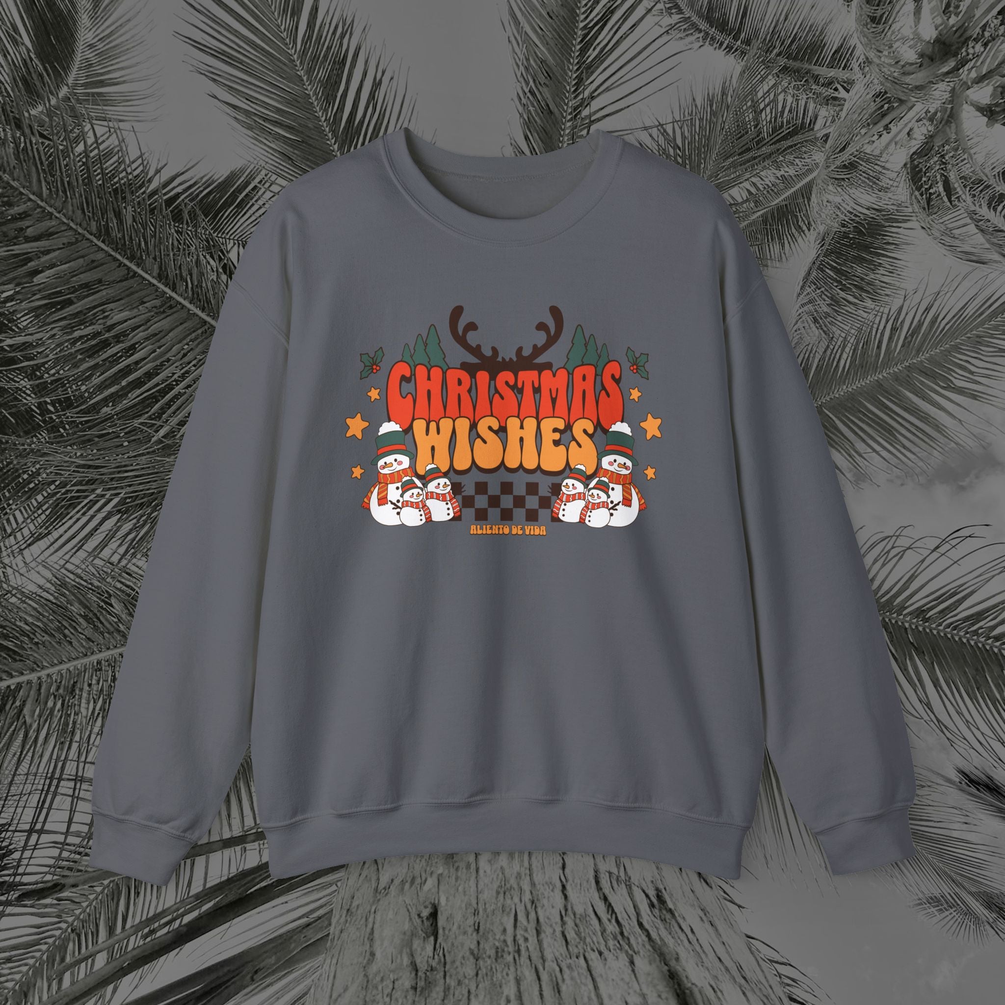 Chillin’ With My Snowmies - (UNISEX) Cozy Crewneck Sweatshirt - Aliento De Vida