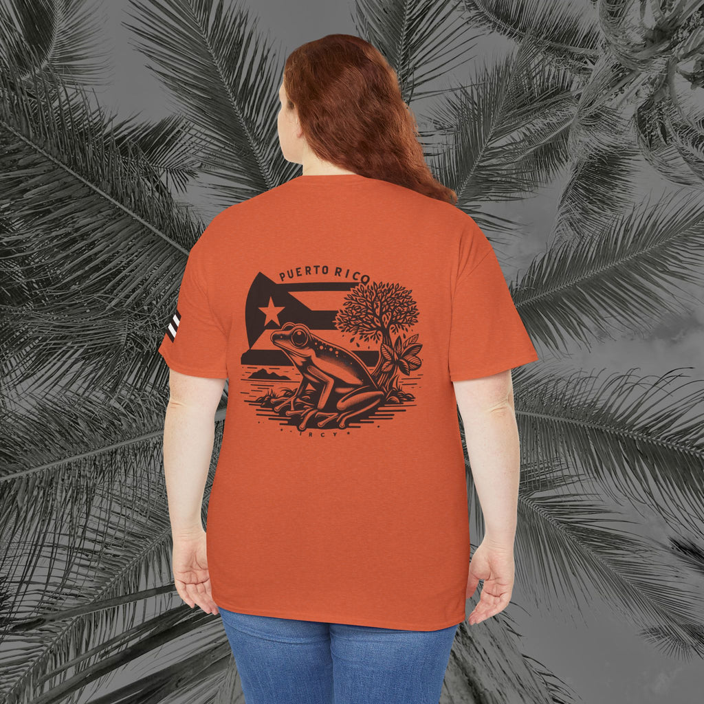 Coqui Crazy - PR COLLECTION - (UNISEX) Heavy Cotton Tee - Aliento De Vida