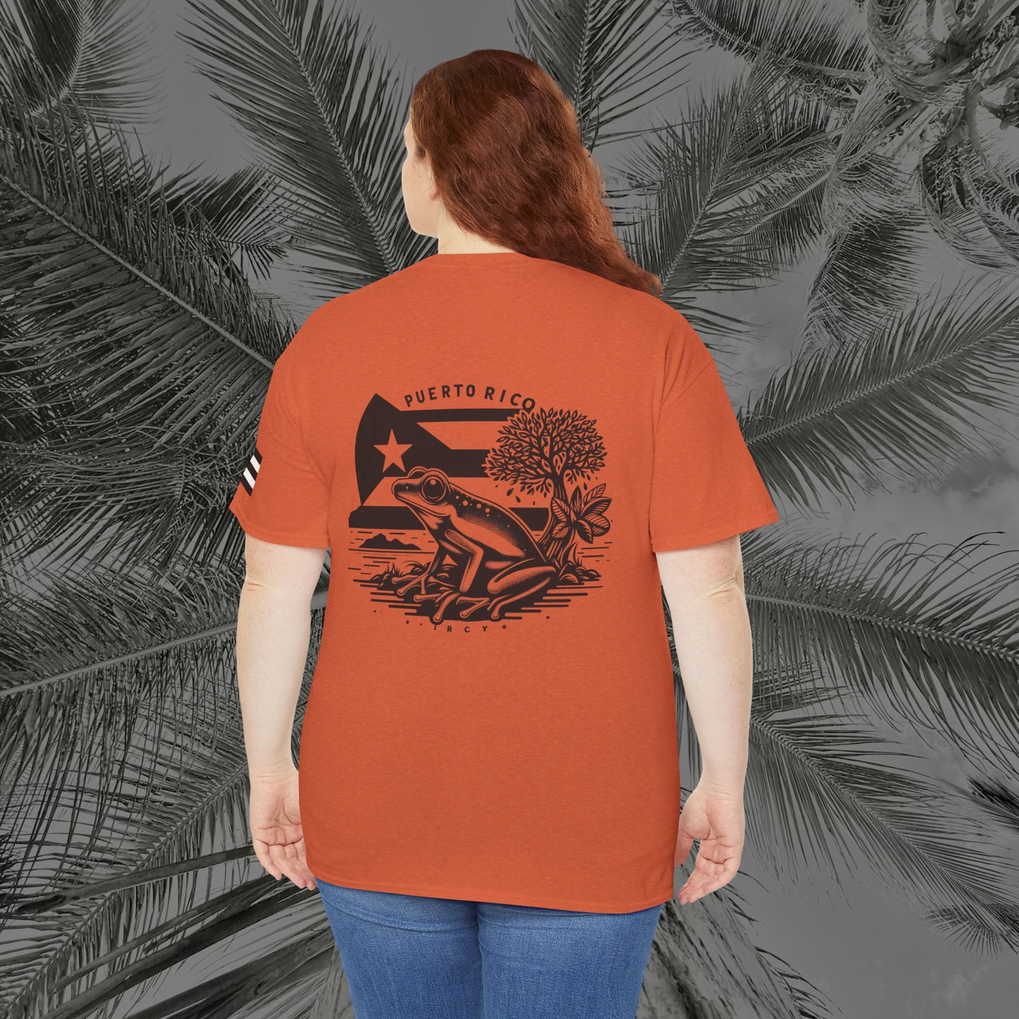 Coqui Crazy - PR COLLECTION - (UNISEX) Heavy Cotton Tee - Aliento De Vida