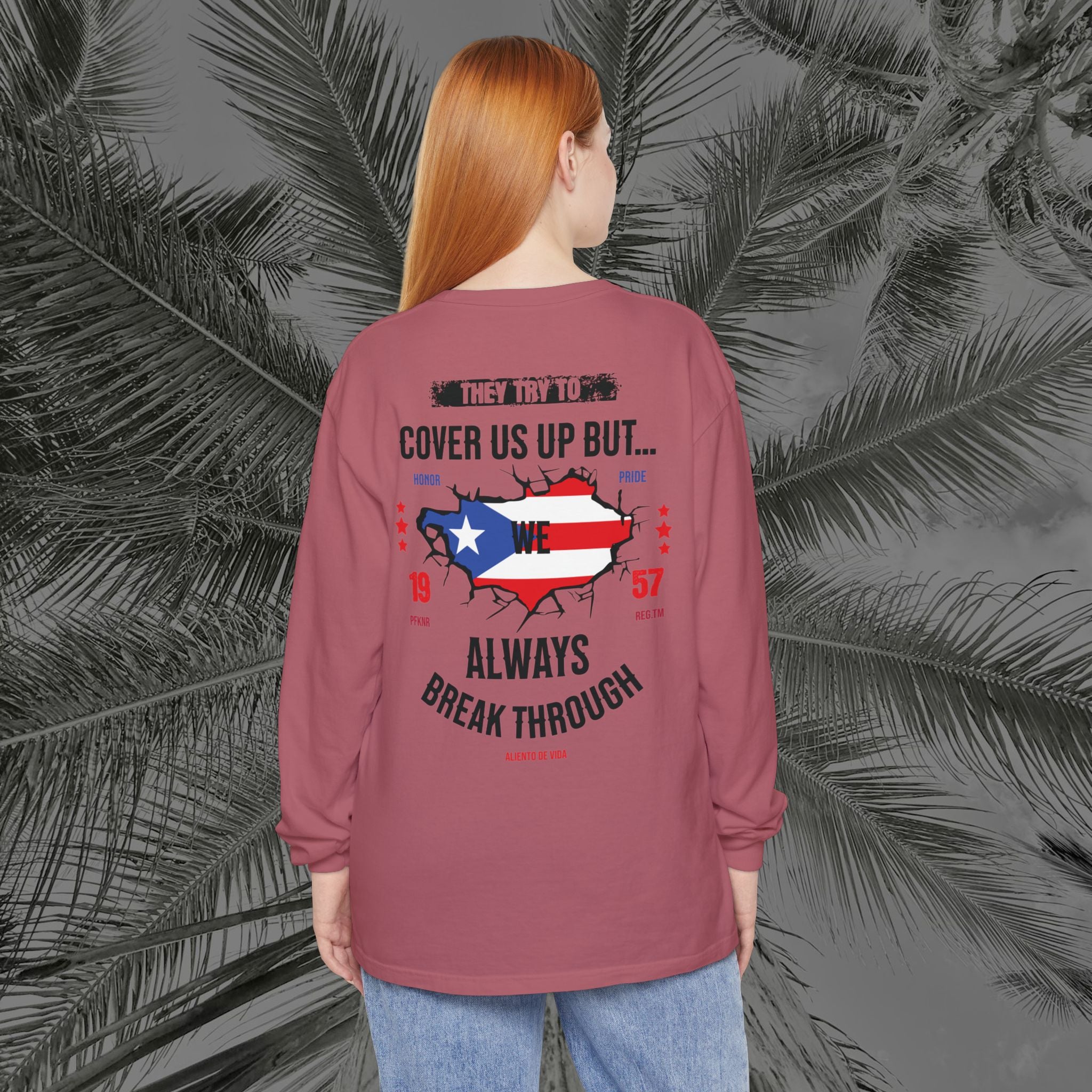 WE ARE PUERTO RICAN - (UNISEX) Long Sleeve T-Shirt - Aliento De Vida