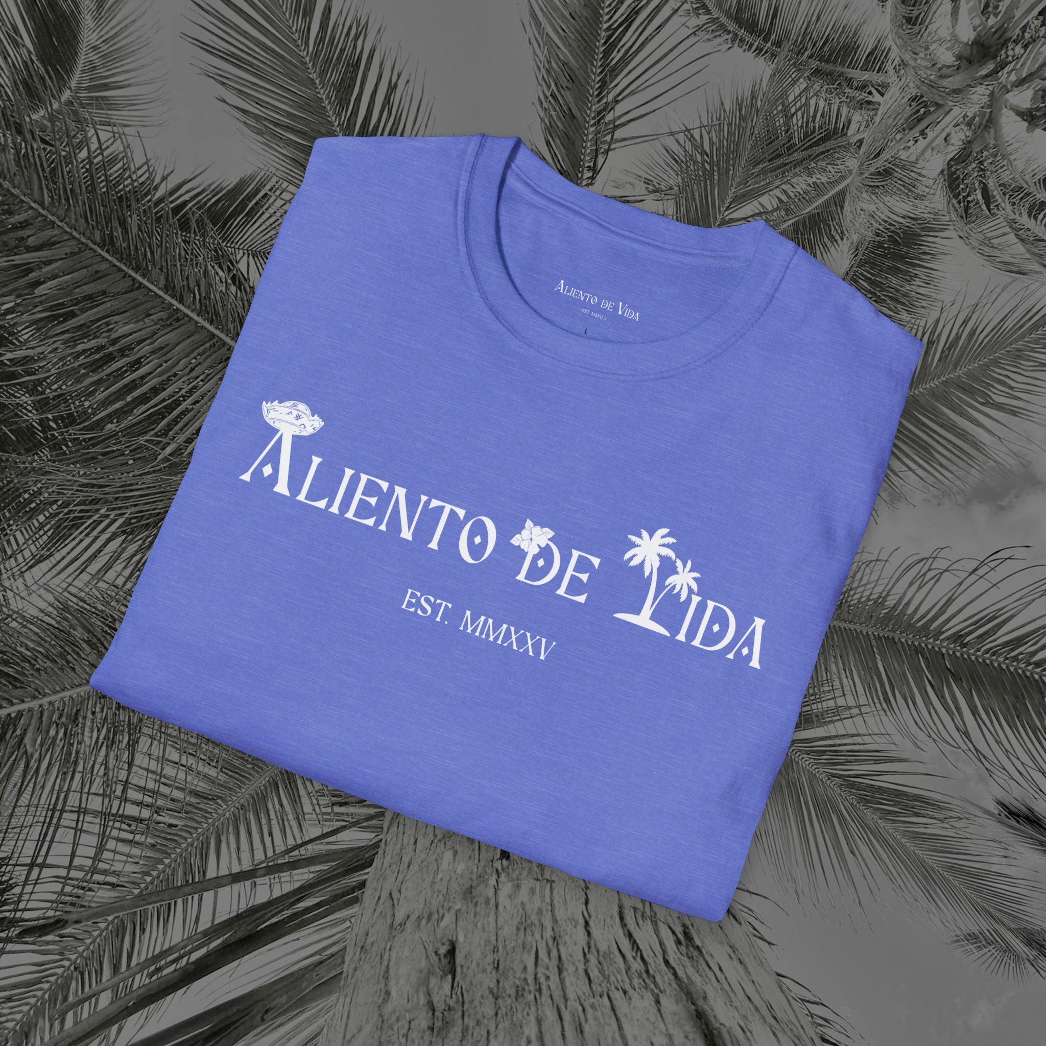 A Slice of Paradise - PR COLLECTION - (UNISEX) Soft style T-Shirt - Aliento De Vida