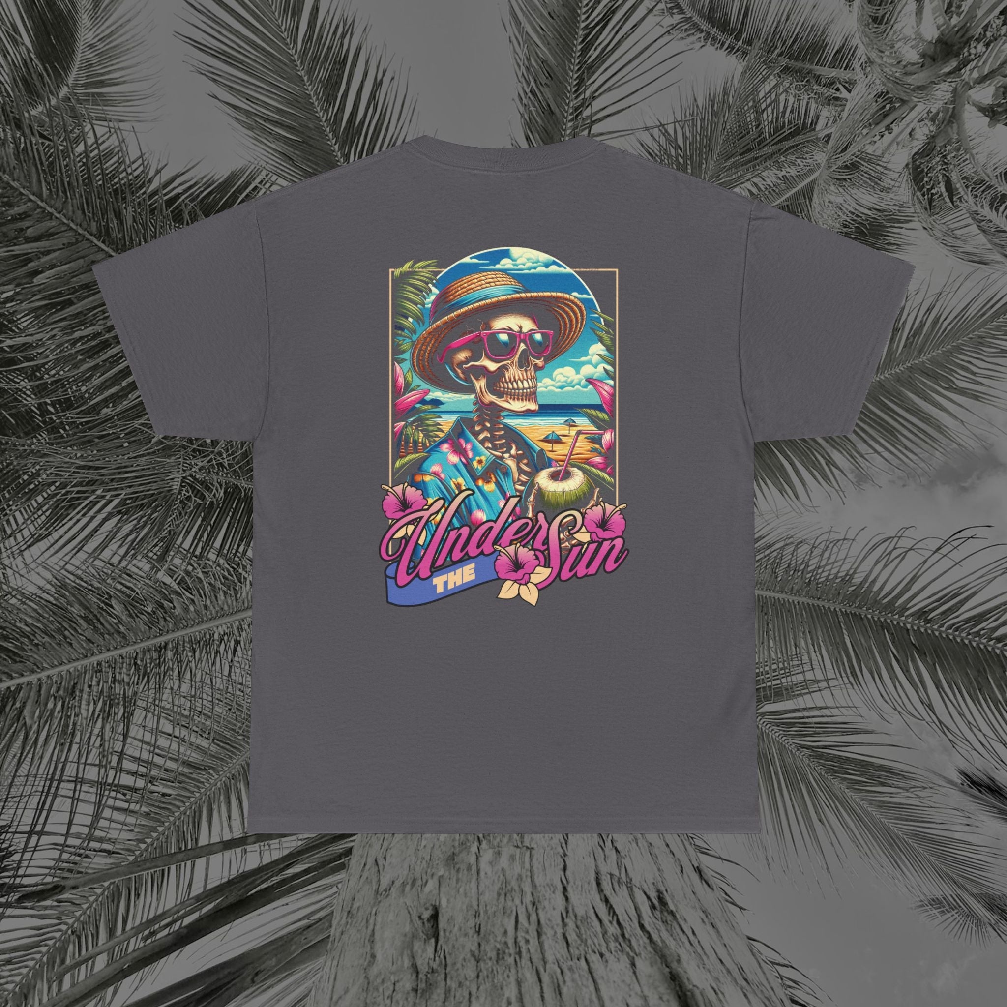 Resting Beach Face - (UNISEX) Heavy Cotton Tee - Aliento De Vida