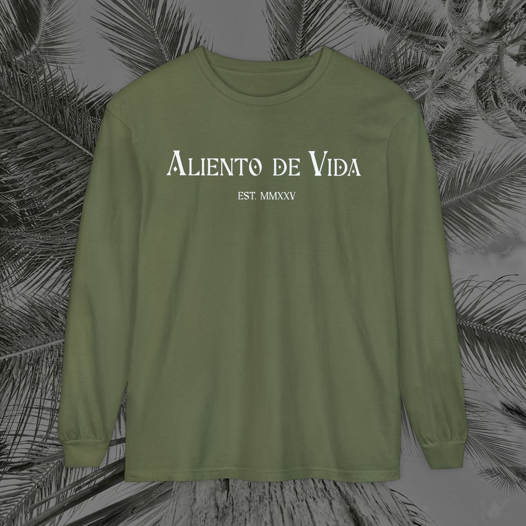 Peace Through Prayer - (UNISEX) Long Sleeve Shirt - Aliento De Vida