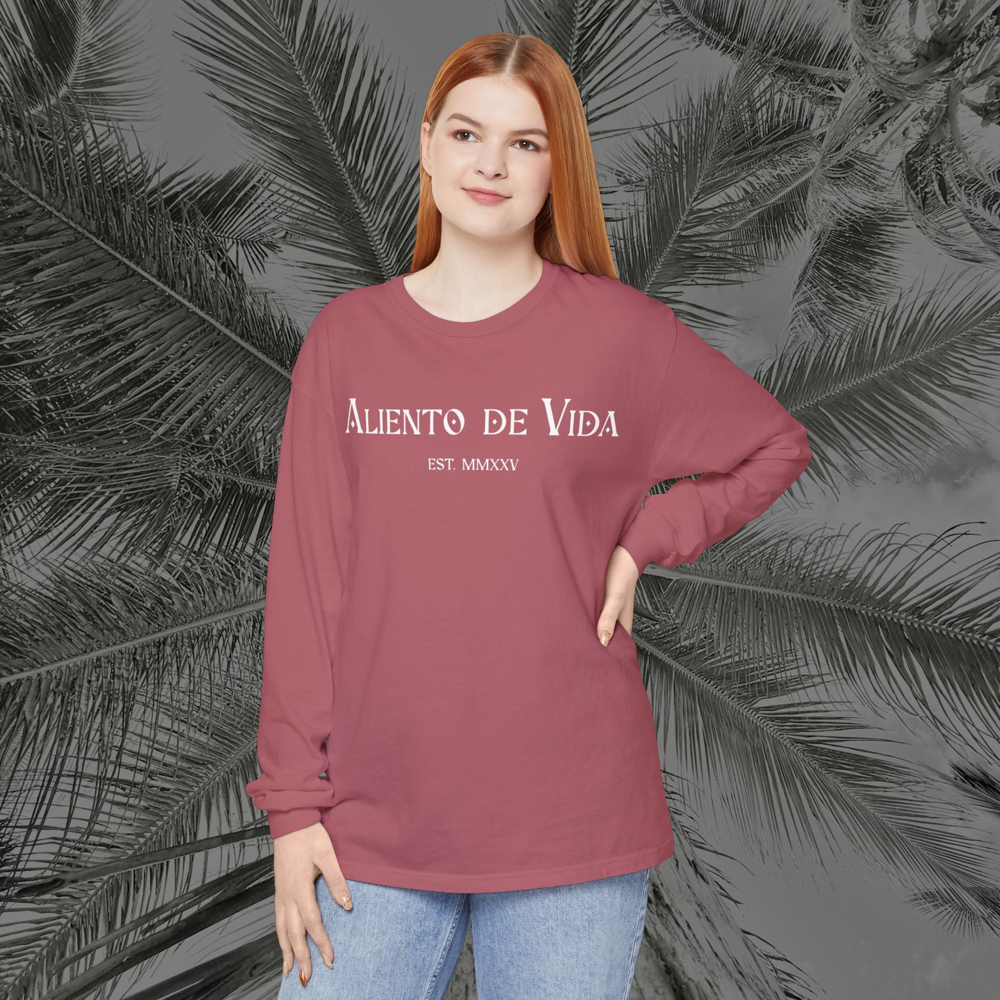 Peace Through Prayer - (UNISEX) Long Sleeve Shirt - Aliento De Vida