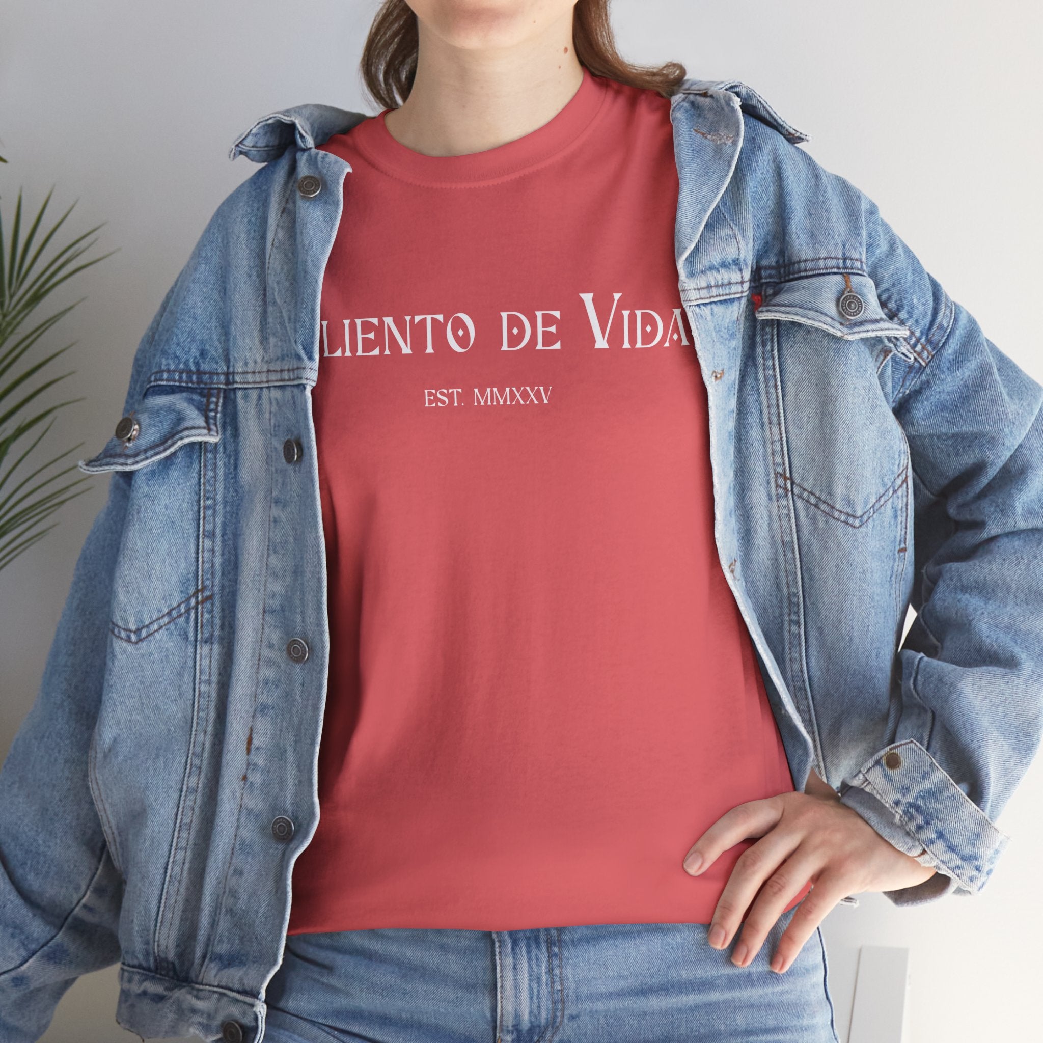 Peace Through Prayer - (UNISEX) Heavy Cotton Tee - Aliento De Vida