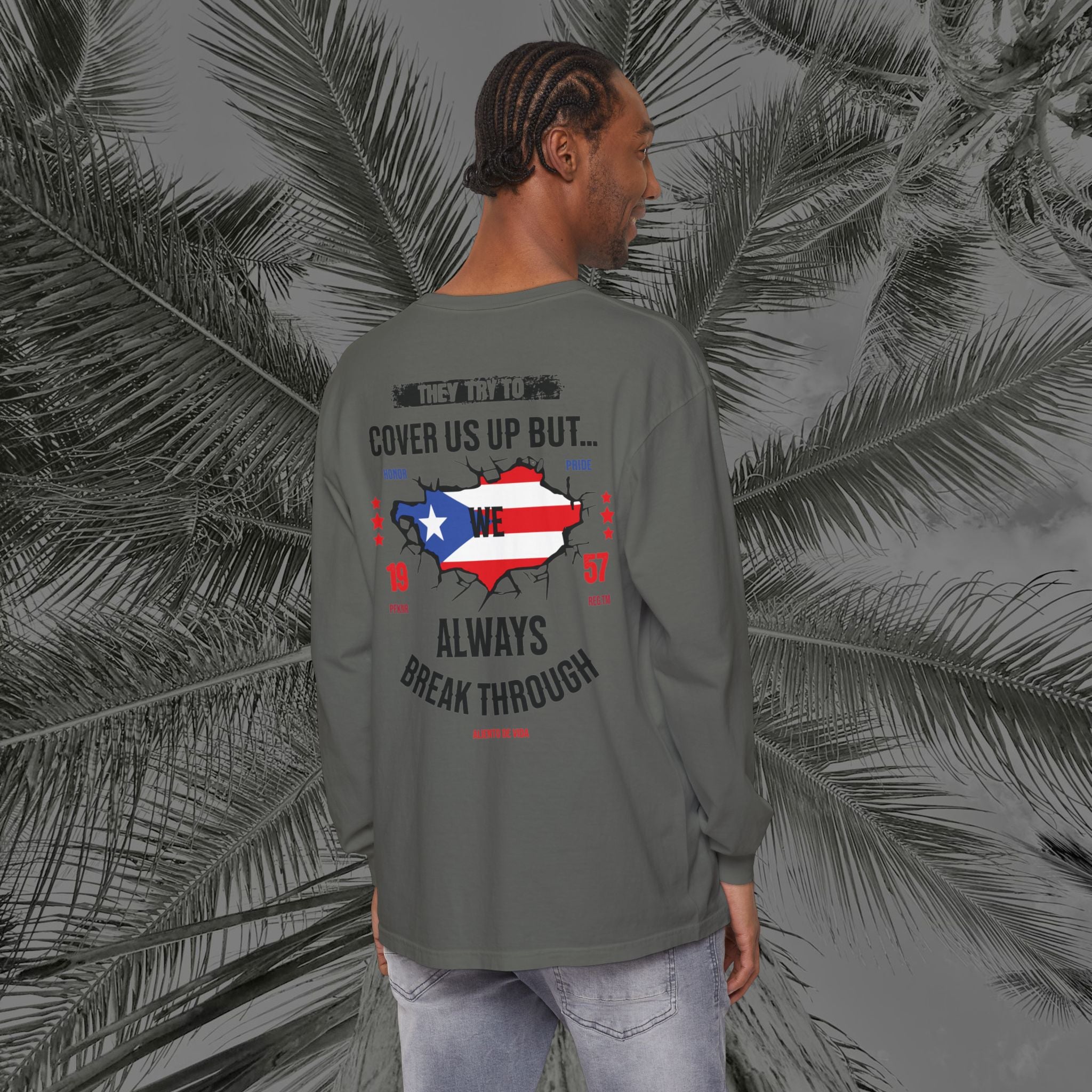 WE ARE PUERTO RICAN - (UNISEX) Long Sleeve T-Shirt - Aliento De Vida