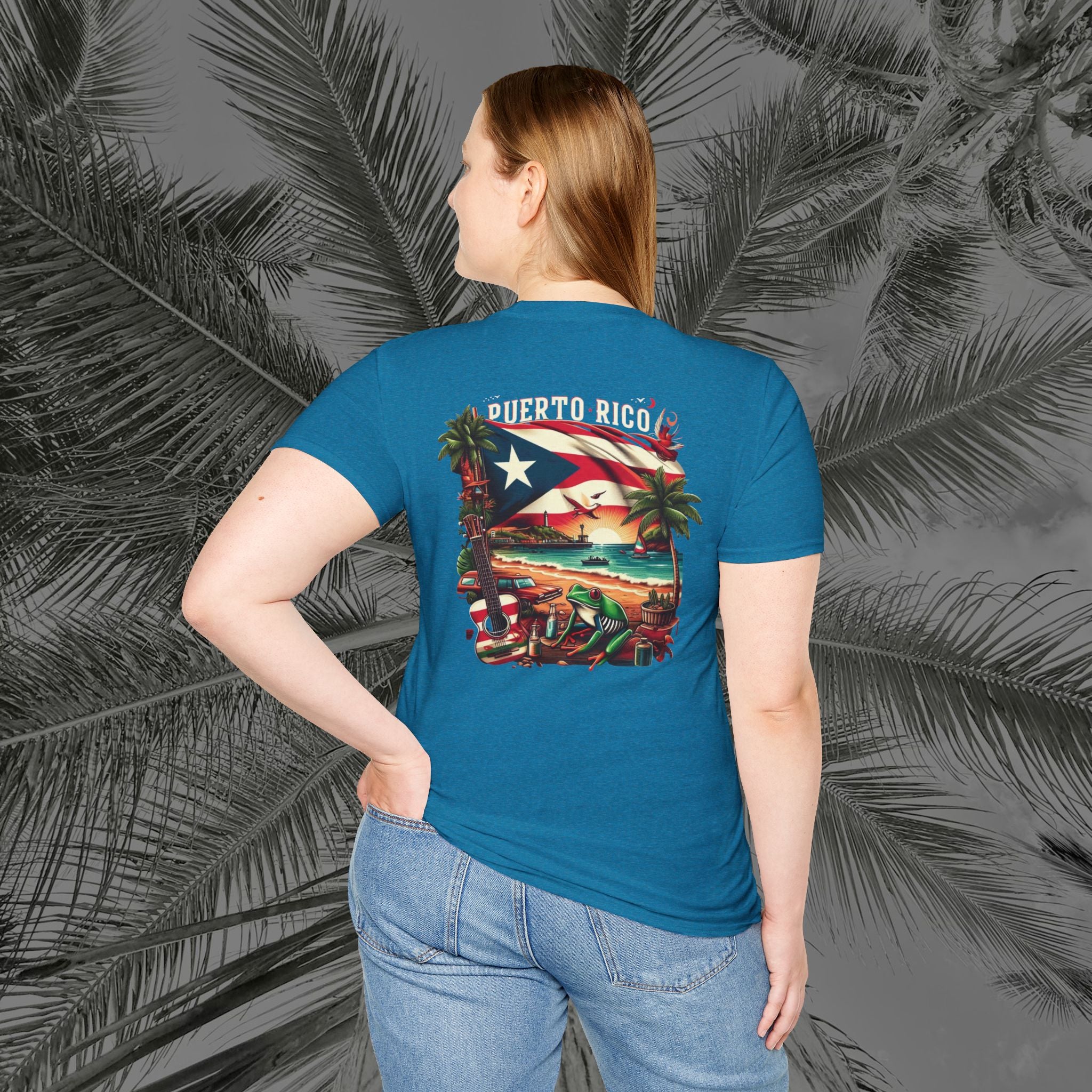 Coqui De La Playa - PR COLLECTION - (UNISEX) T-Shirt - Aliento De Vida
