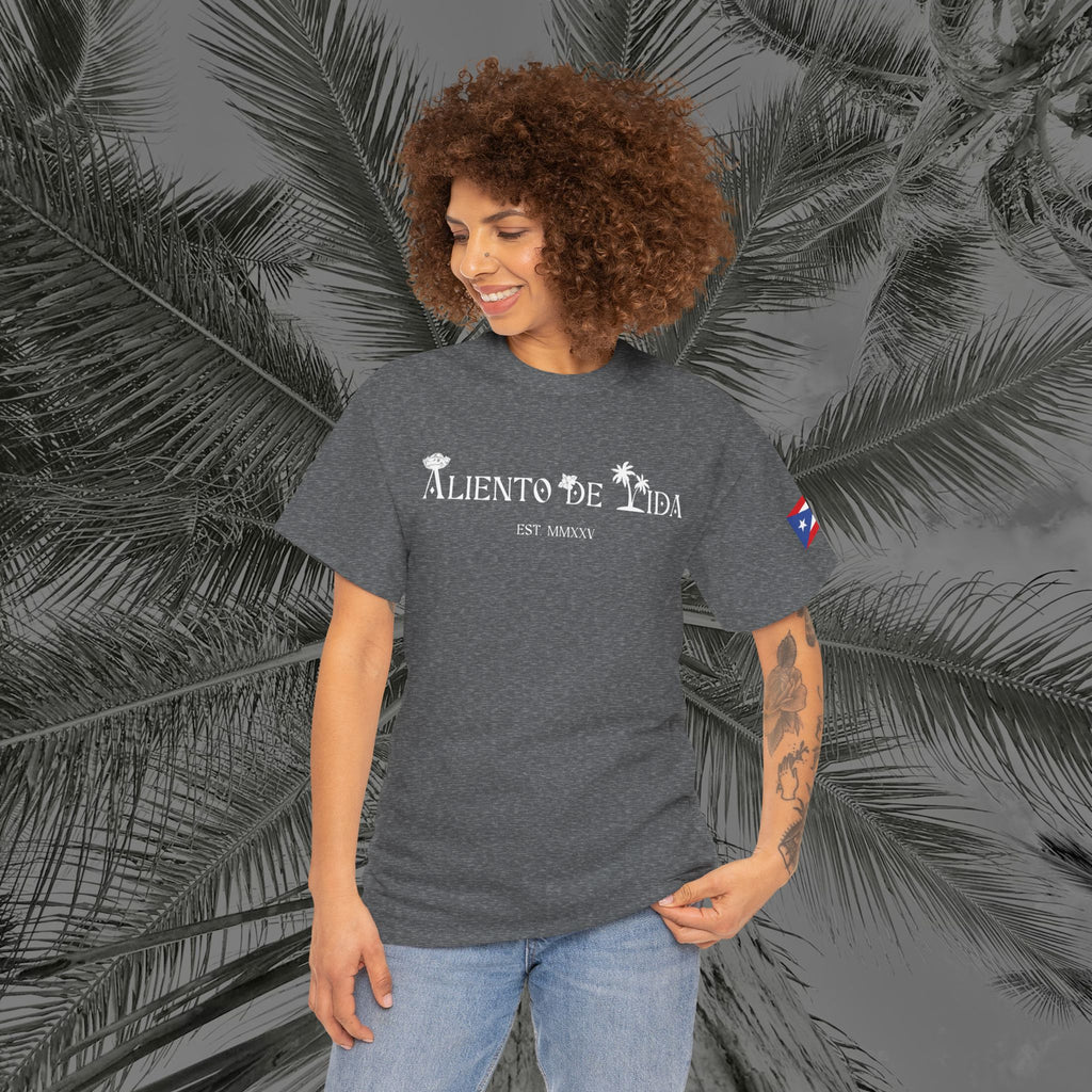 Island Cruiser - PR COLLECTION - (UNISEX) Heavy Cotton Tee - Aliento De Vida