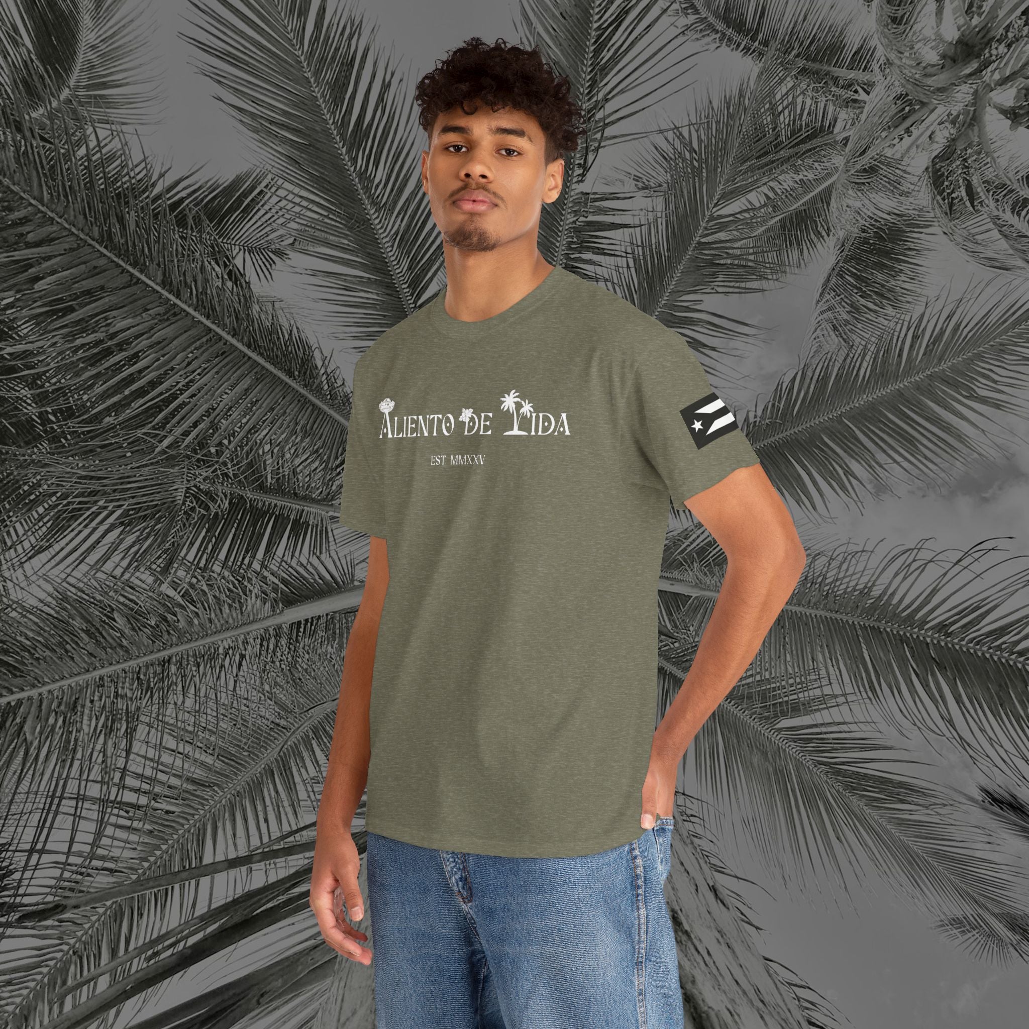 Coqui Love V2 - PR COLLECTION - (UNISEX) Heavy Cotton Tee - Aliento De Vida