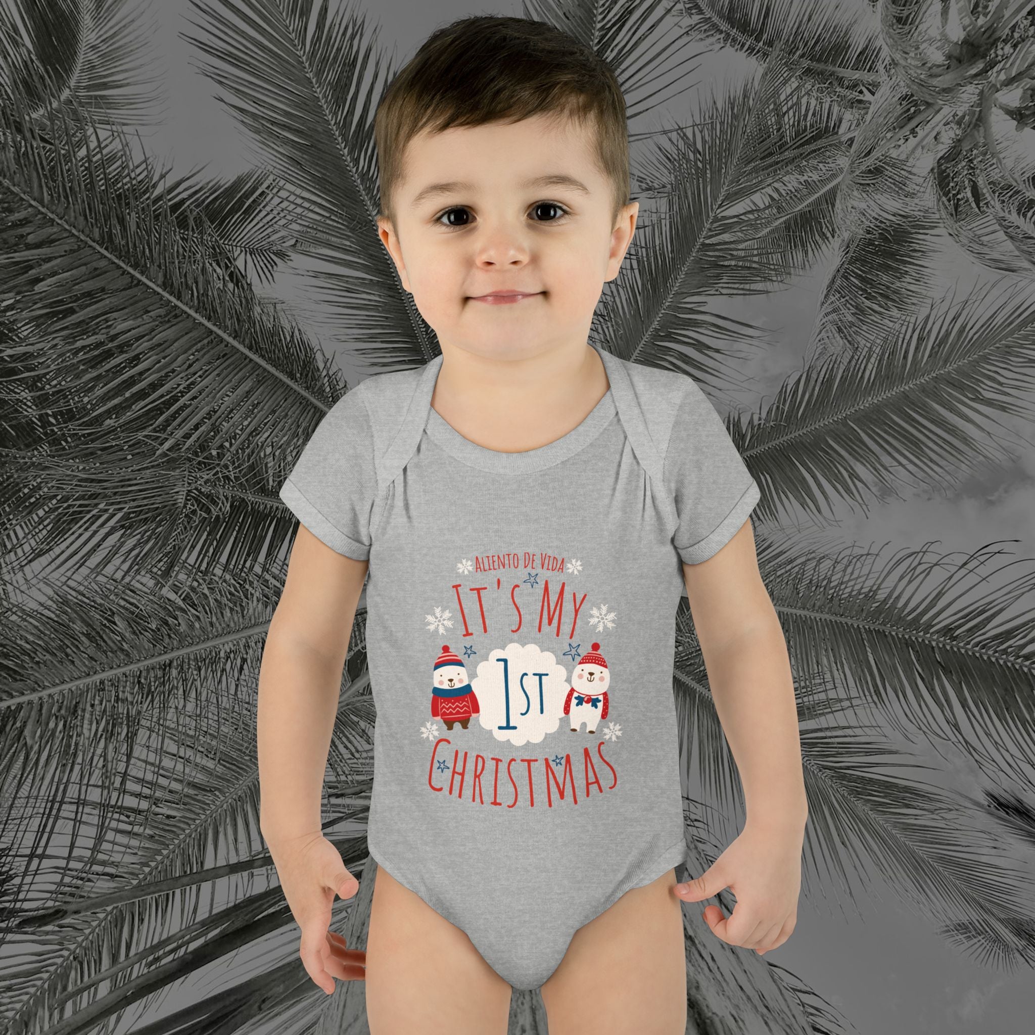 Little North Pole Newbie - (UNISEX) Baby Bodysuit / Infant Onesie - Aliento De Vida