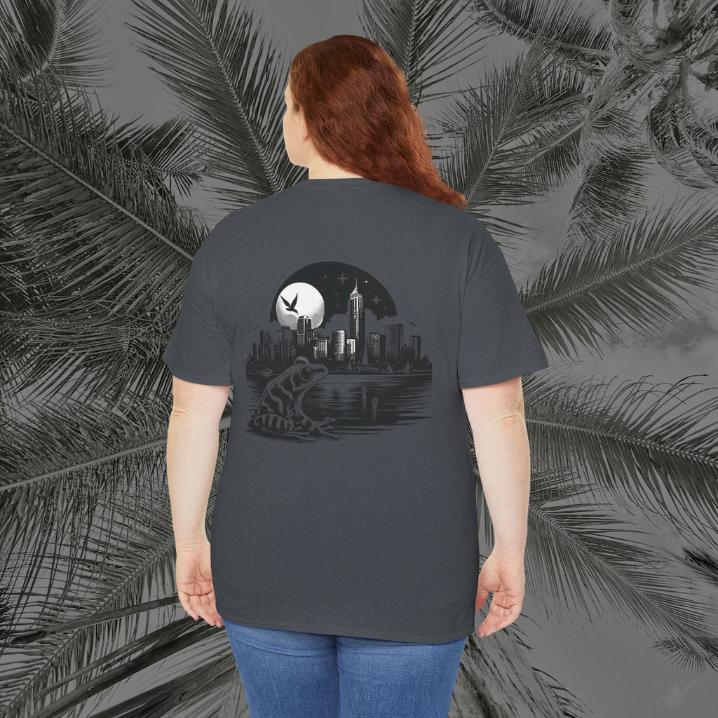 Urban Amphibian - (UNISEX) Heavy Cotton Tee - Aliento De Vida