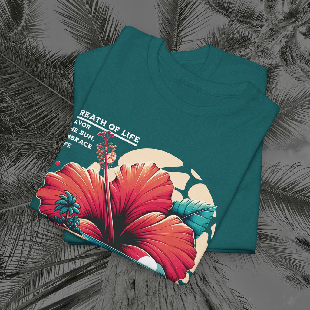 Breath Of Paradise - (UNISEX) Heavy Cotton T-Shirt - Aliento De Vida