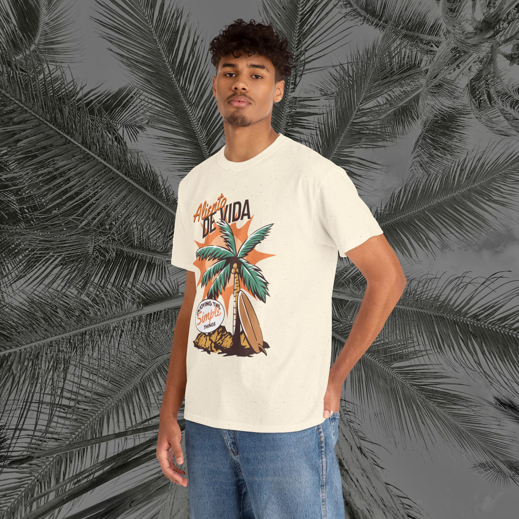 Pure Palm - (UNISEX) Heavy Cotton Tee - Aliento De Vida