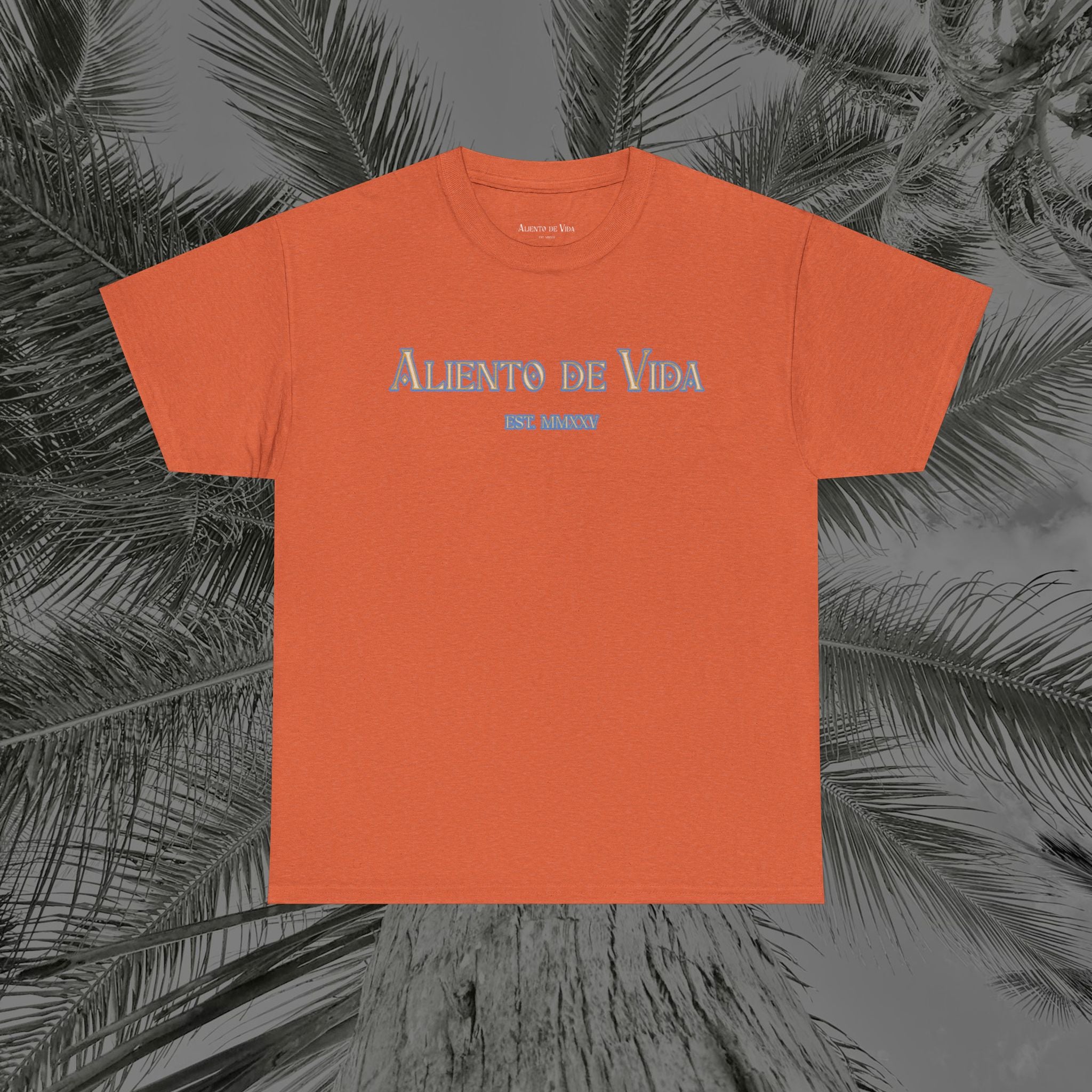 Ocean Motion - (UNISEX) Heavy Cotton Tee - Aliento De Vida