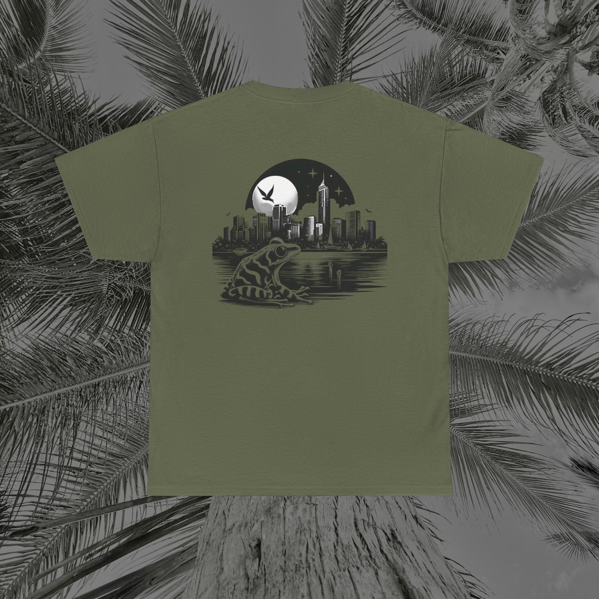 Urban Amphibian - (UNISEX) Heavy Cotton Tee - Aliento De Vida