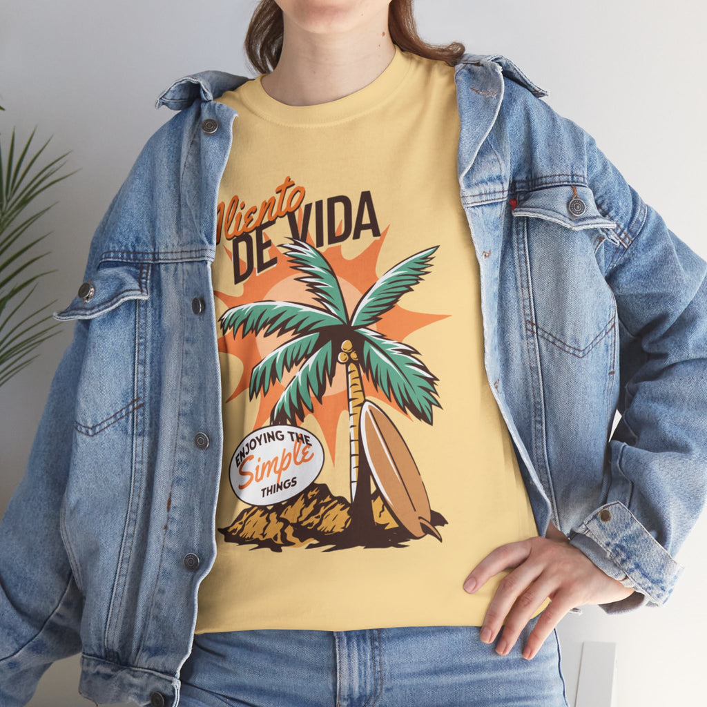 Pure Palm - (UNISEX) Heavy Cotton Tee - Aliento De Vida