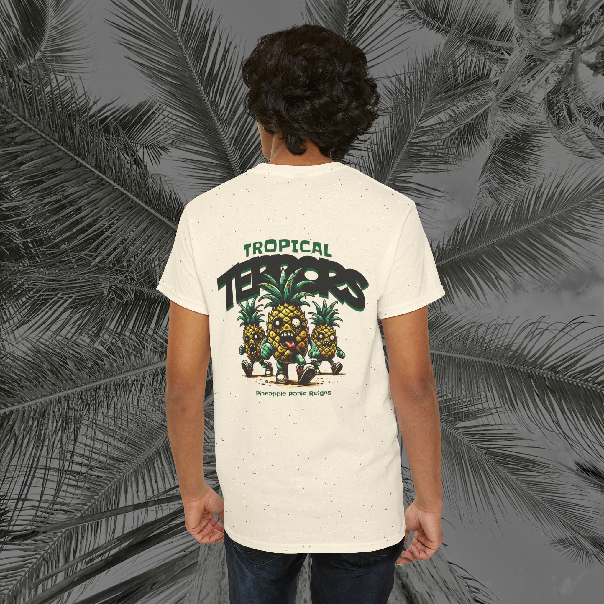 Tropical Terrors - (UNISEX) Heavy Cotton T-Shirt - Aliento De Vida
