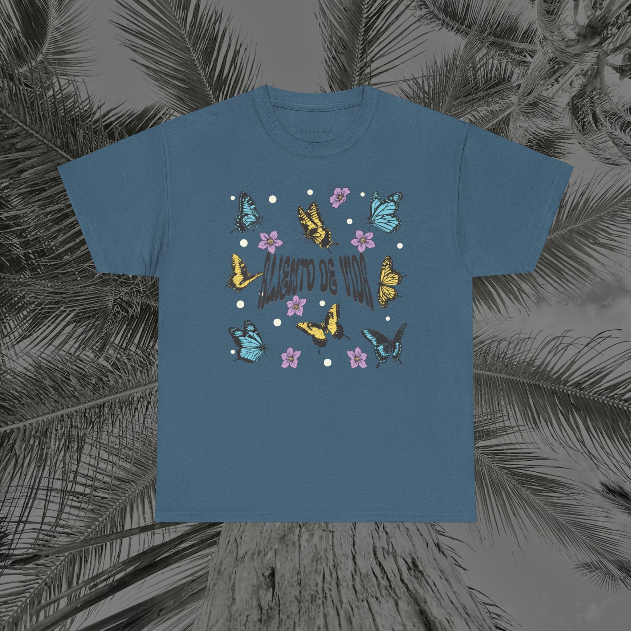 Butterfly Effect #2 - (UNISEX) Heavy Cotton T-Shirt - Aliento De Vida