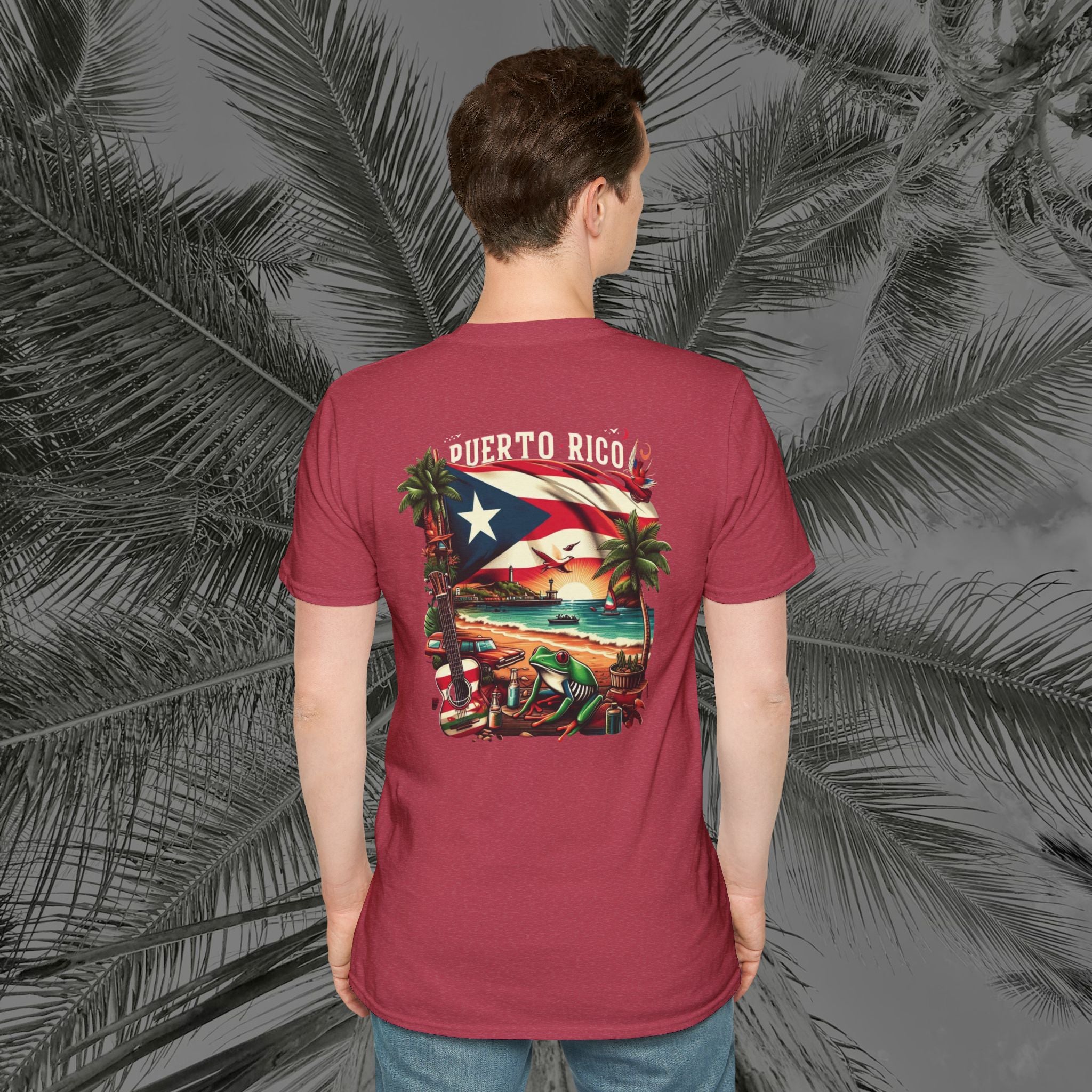Coqui De La Playa - PR COLLECTION - (UNISEX) T-Shirt - Aliento De Vida