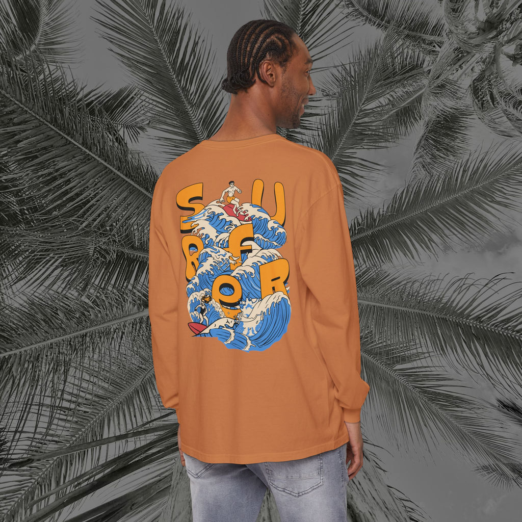 Ocean Motion - (UNISEX) Long Sleeve T-Shirt - Aliento de Vida