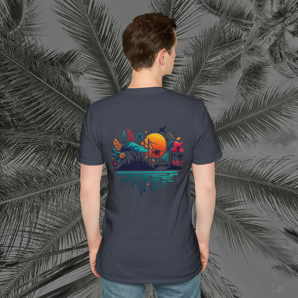 Vibrant Vibes - (UNISEX) Soft style T-Shirt - Aliento De Vida