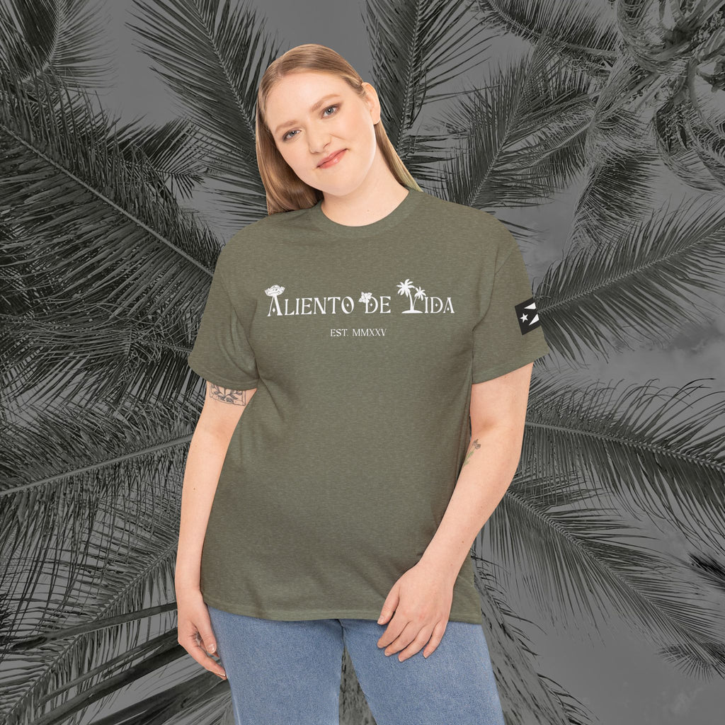 Coqui Love V2 - PR COLLECTION - (UNISEX) Heavy Cotton Tee - Aliento De Vida