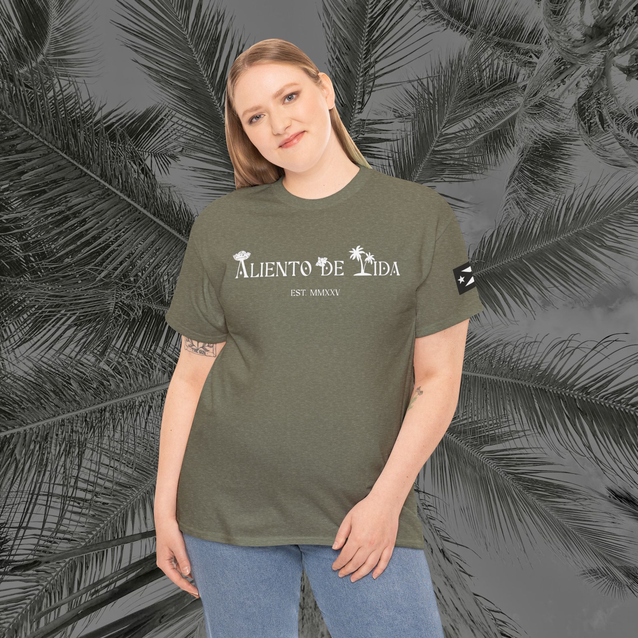 Coqui Love V2 - PR COLLECTION - (UNISEX) Heavy Cotton Tee - Aliento De Vida