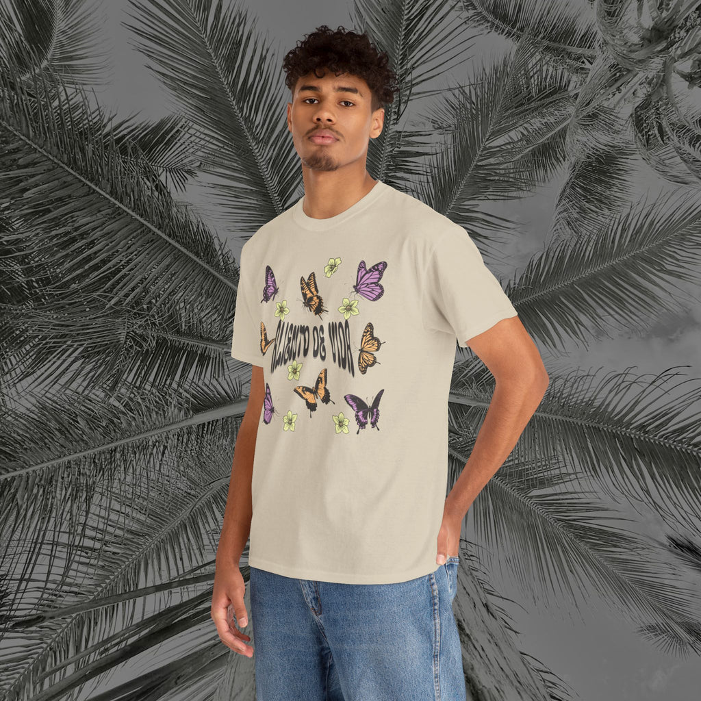 Butterfly Effect - (UNISEX) Heavy Cotton T-Shirt - Aliento De Vida