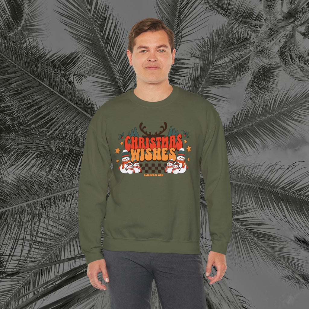 Chillin’ With My Snowmies - (UNISEX) Cozy Crewneck Sweatshirt - Aliento De Vida