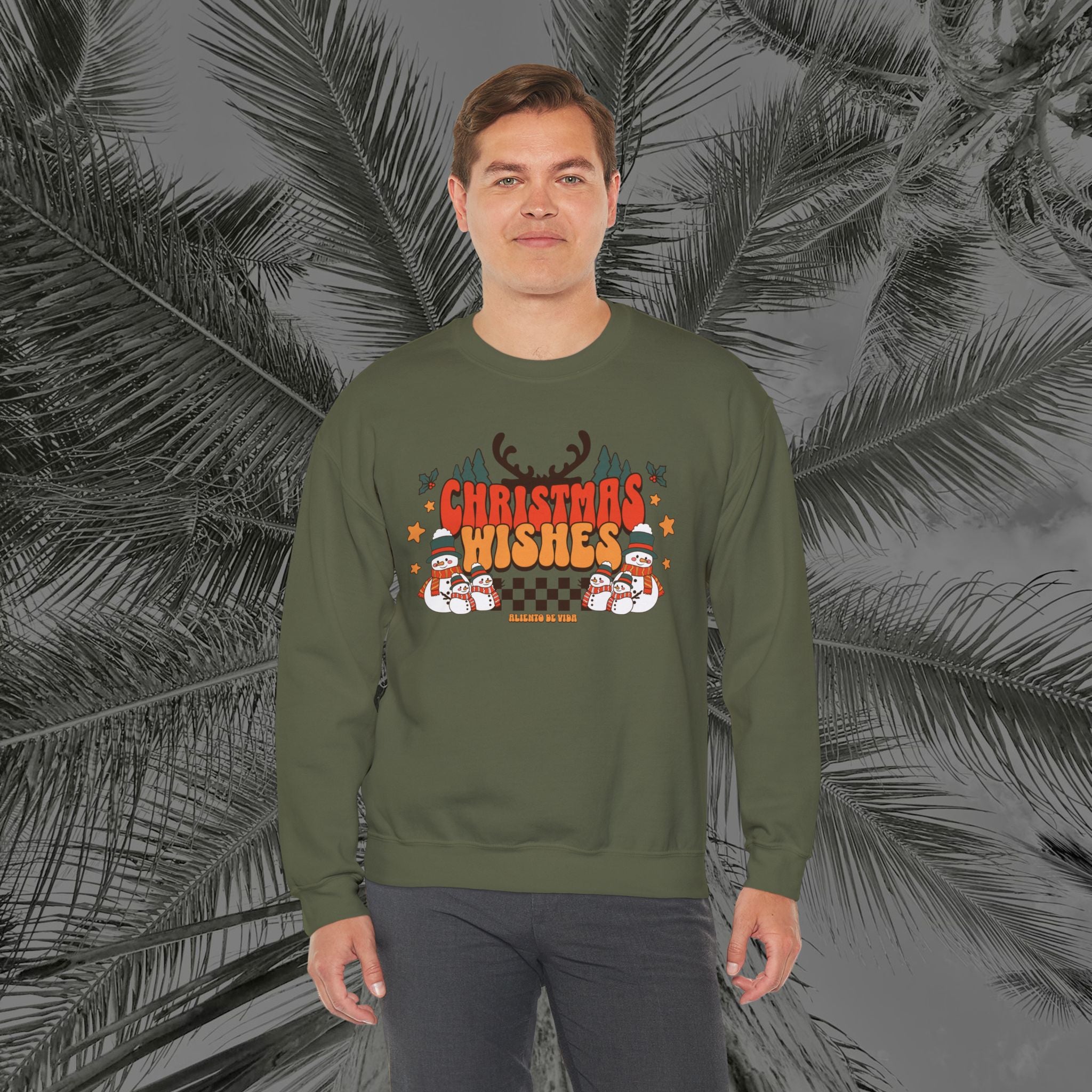 Chillin’ With My Snowmies - (UNISEX) Cozy Crewneck Sweatshirt - Aliento De Vida
