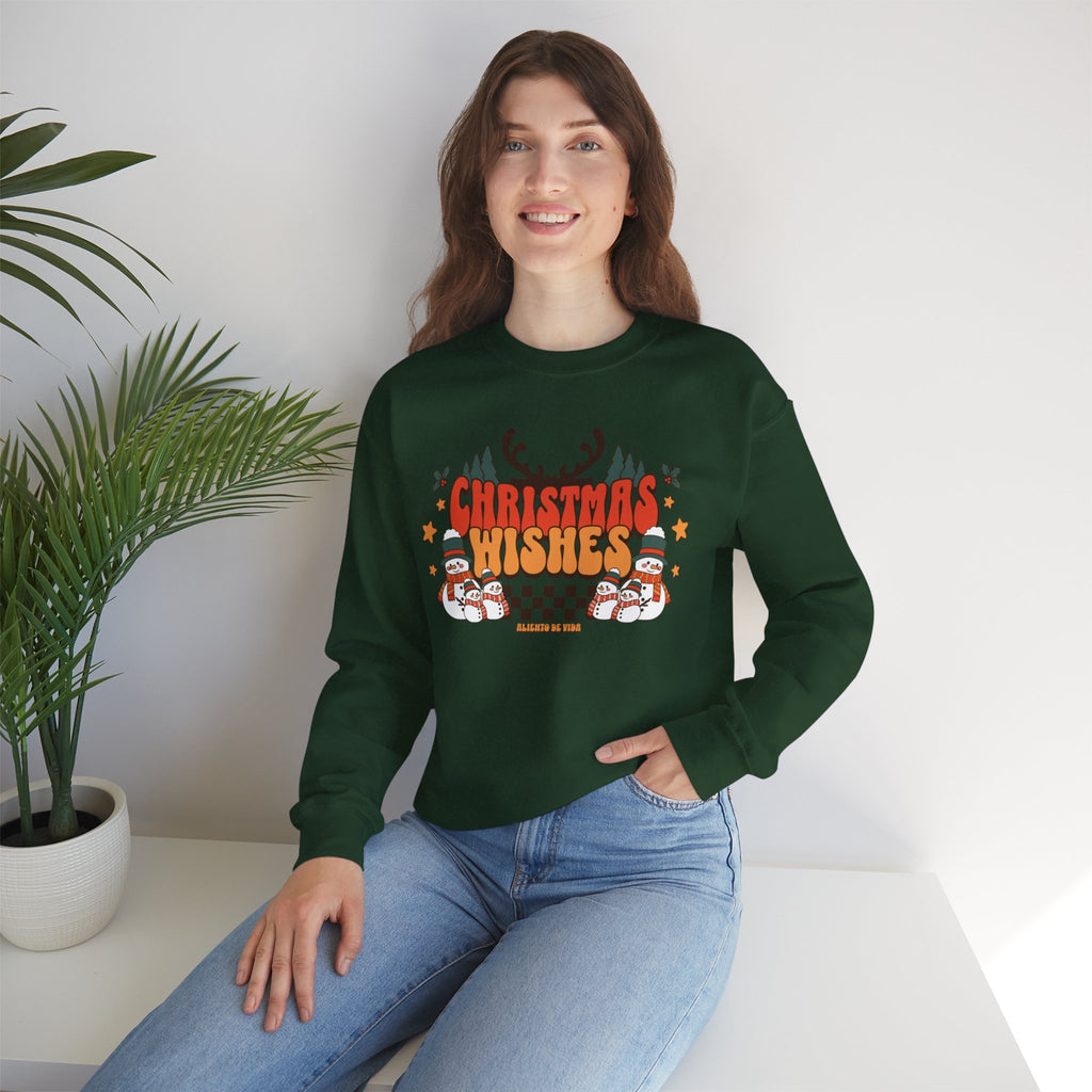 Chillin’ With My Snowmies - (UNISEX) Cozy Crewneck Sweatshirt - Aliento De Vida