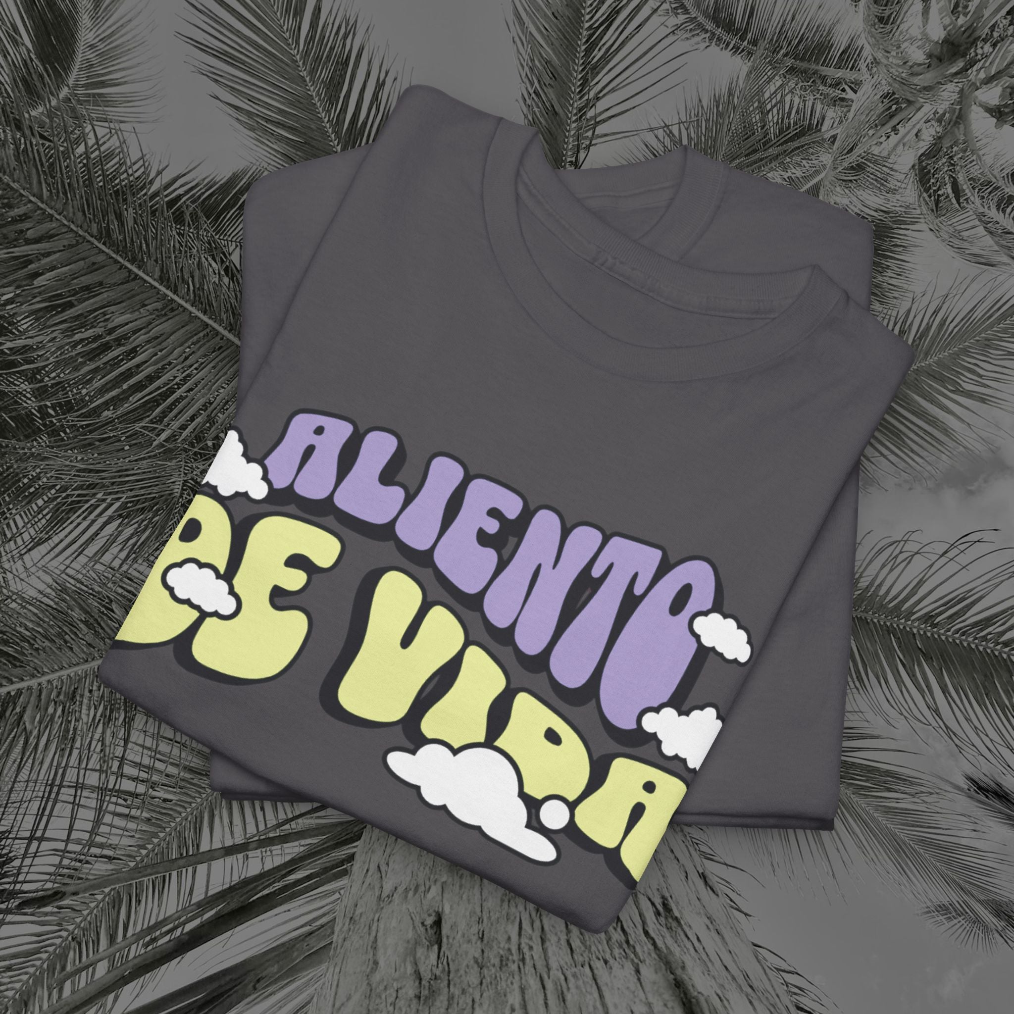 Clouds #1 - (UNISEX) Heavy Cotton T-Shirt - Aliento De Vida
