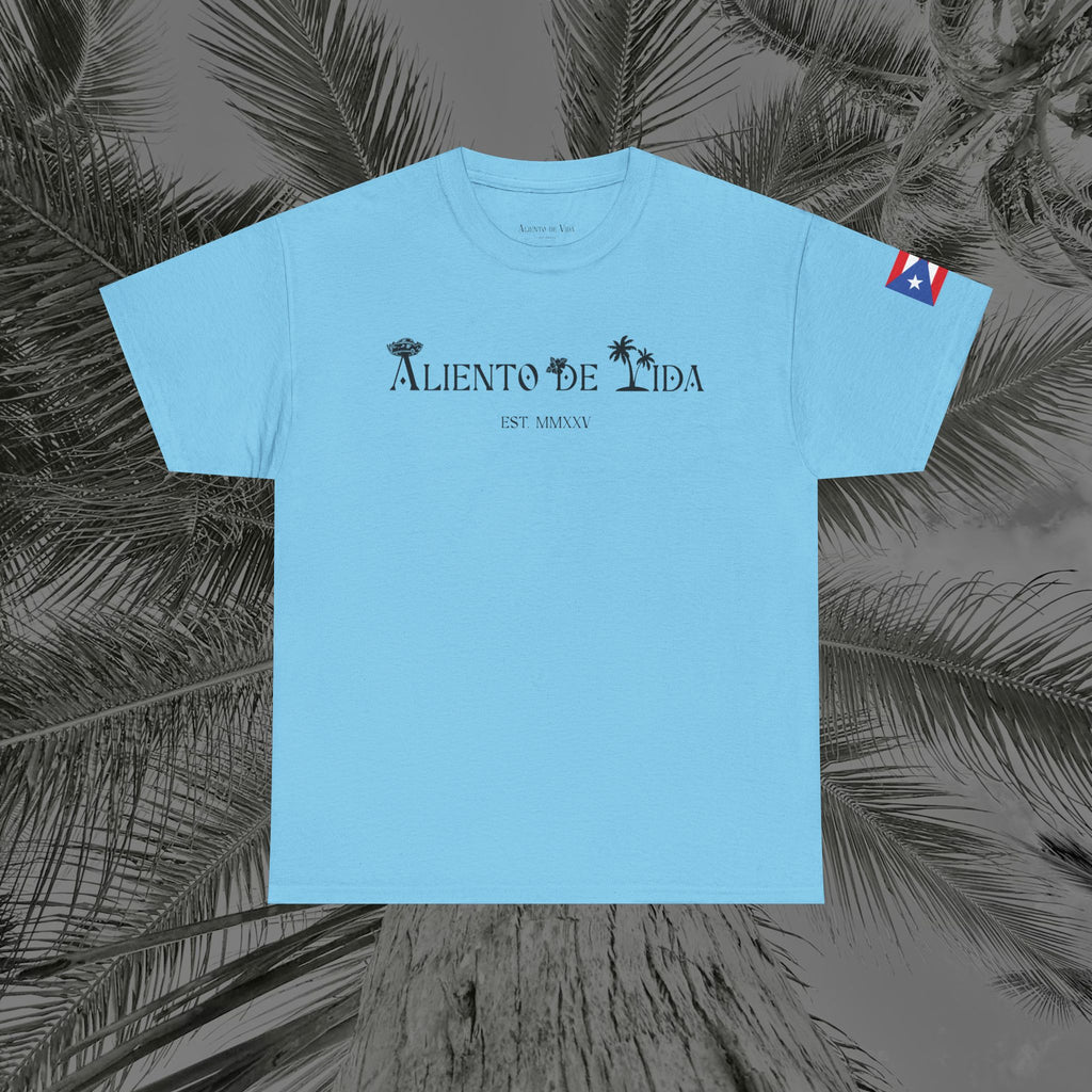 WE ARE PUERTO RICAN - PR COLLECTION - (UNISEX) Heavy Cotton Tee - Aliento De Vida