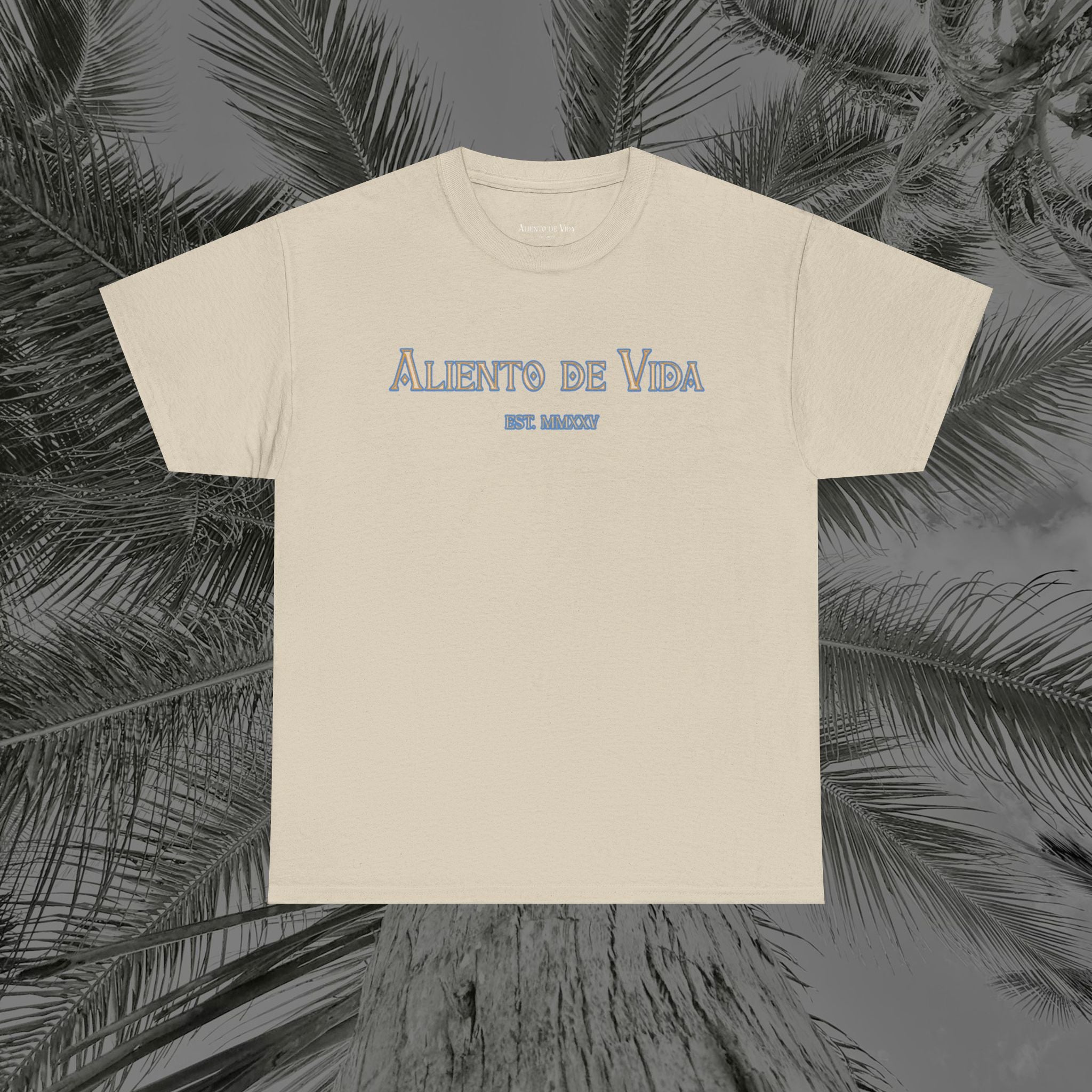 Ocean Motion - (UNISEX) Heavy Cotton Tee - Aliento De Vida