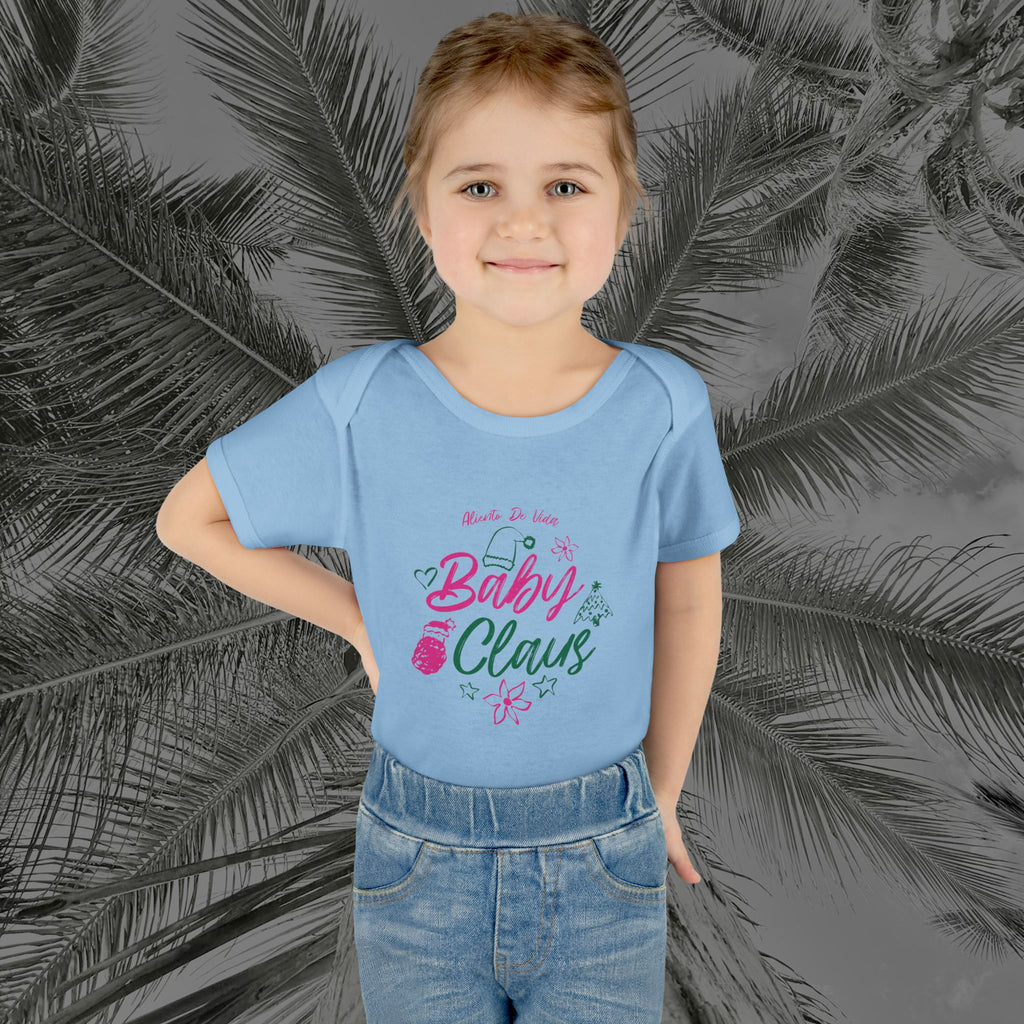 Baby Claus Magic - (Girls) Baby Bodysuit / Infant Onesie - Aliento De vida