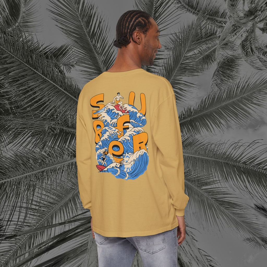 Ocean Motion - (UNISEX) Long Sleeve T-Shirt - Aliento de Vida