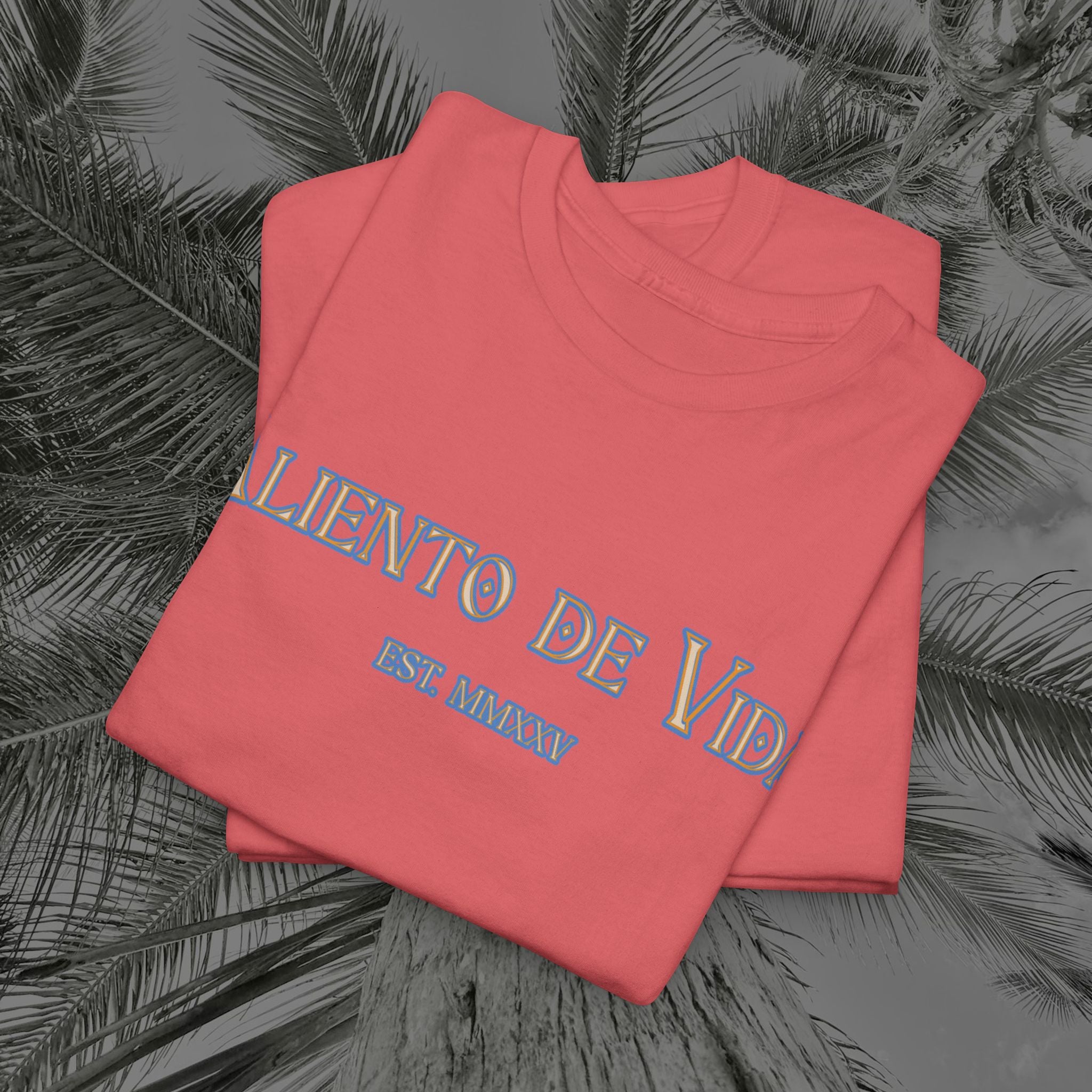 Ocean Motion - (UNISEX) Heavy Cotton Tee - Aliento De Vida