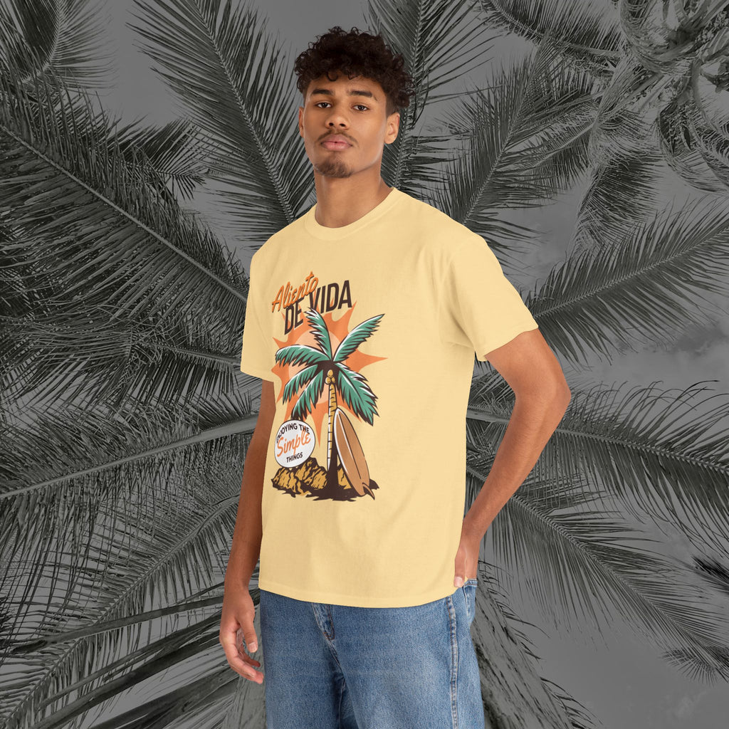 Pure Palm - (UNISEX) Heavy Cotton Tee - Aliento De Vida