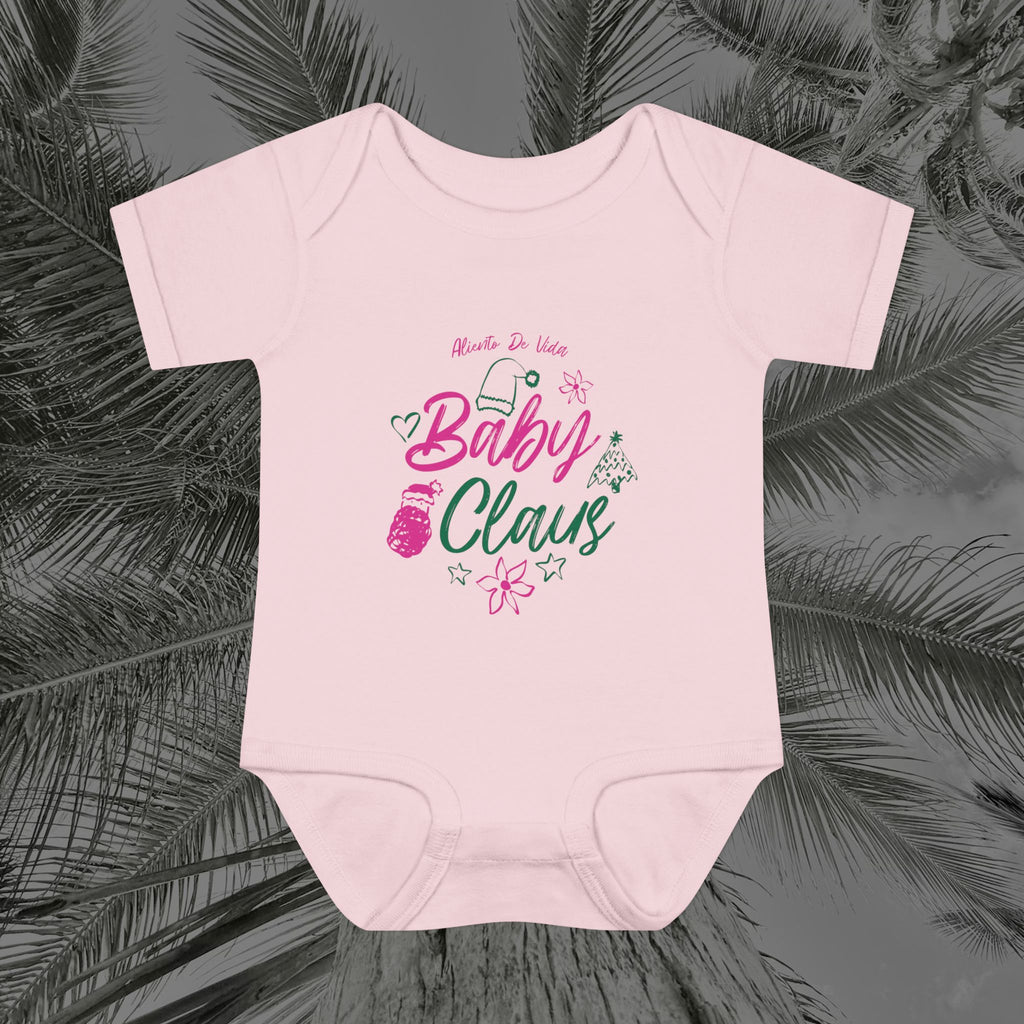Baby Claus Magic - (Girls) Baby Bodysuit / Infant Onesie - Aliento De vida