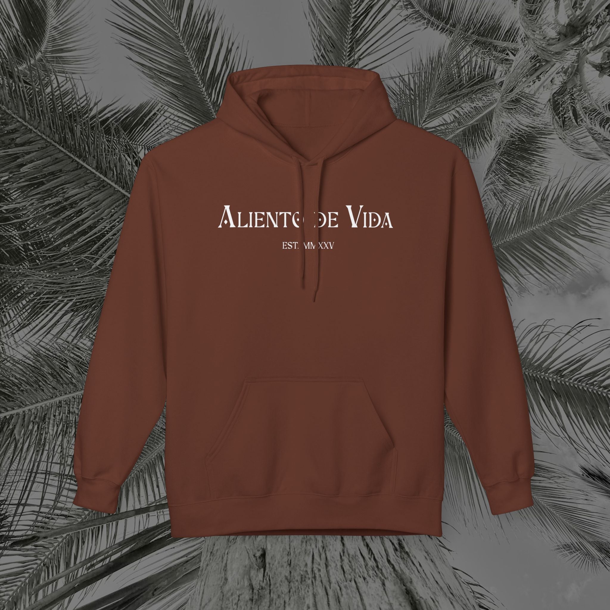 Peace Through Prayer - (UNISEX) Midweight Fleece Hoodie - Aliento De Vida