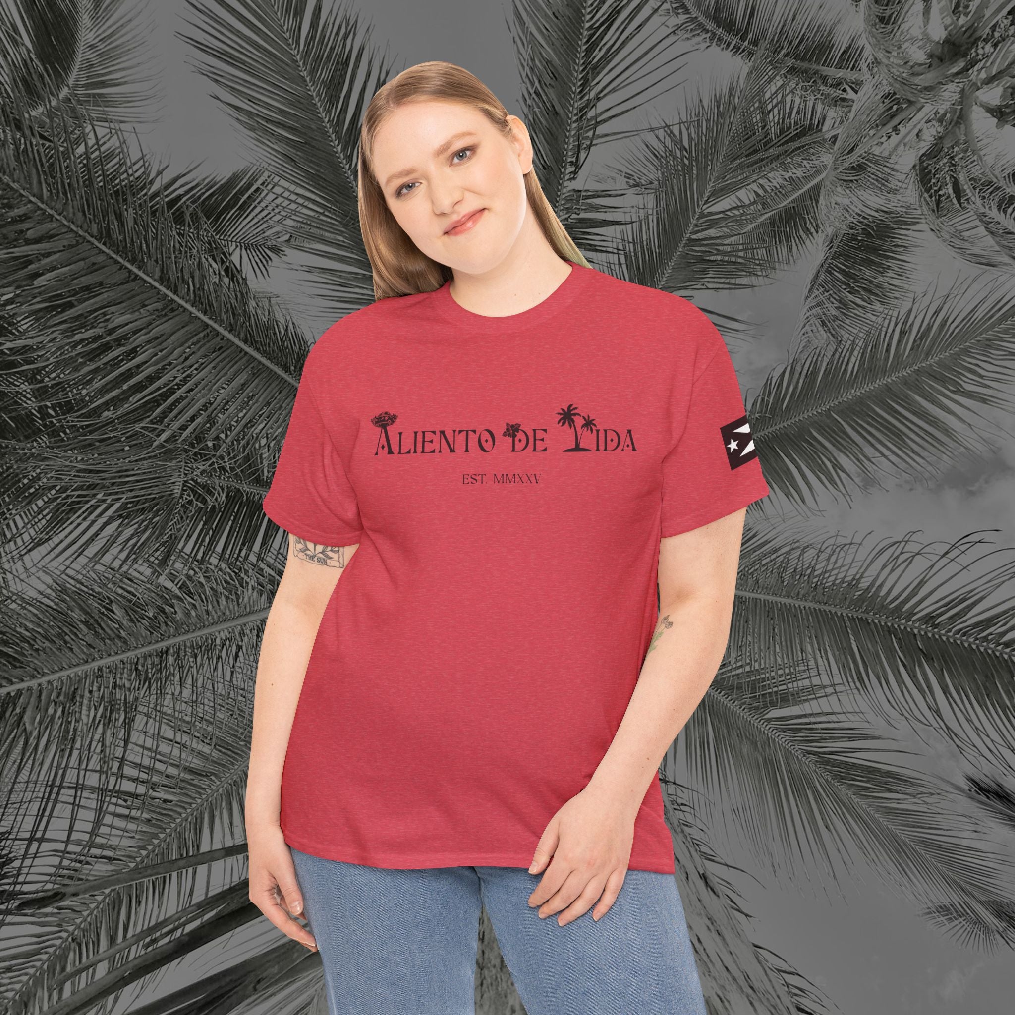 Coqui Crazy - PR COLLECTION - (UNISEX) Heavy Cotton Tee - Aliento De Vida