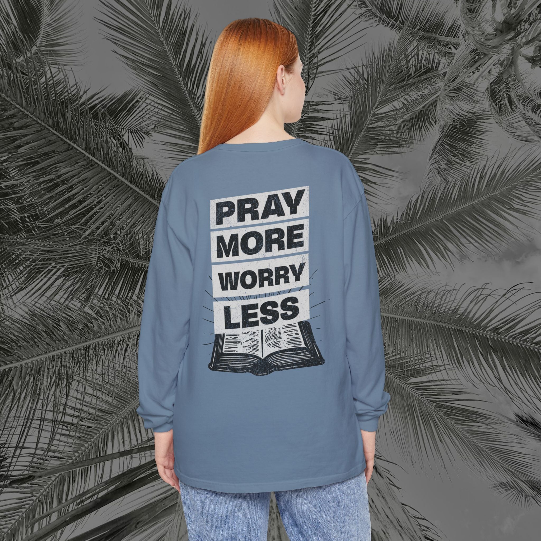 Peace Through Prayer - (UNISEX) Long Sleeve Shirt - Aliento De Vida