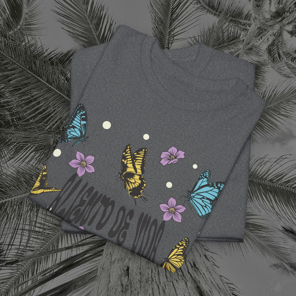 Butterfly Effect #2 - (UNISEX) Heavy Cotton T-Shirt - Aliento De Vida