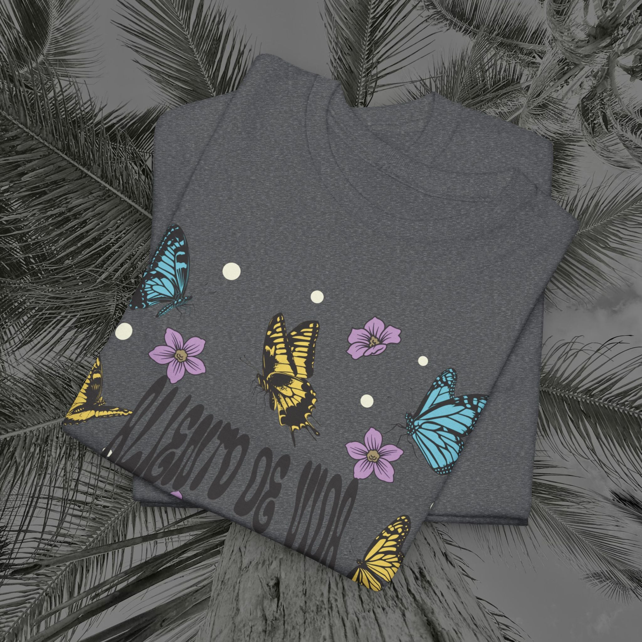 Butterfly Effect #2 - (UNISEX) Heavy Cotton T-Shirt - Aliento De Vida