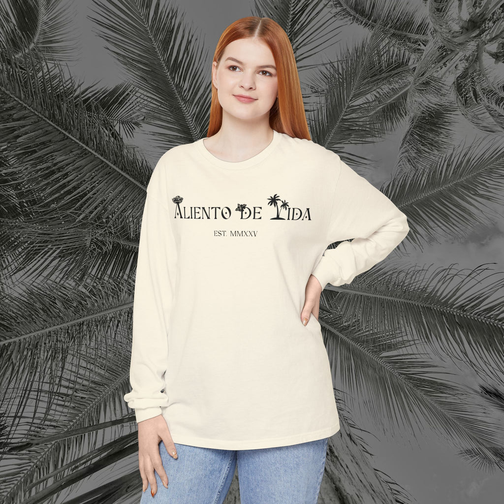 Isla Vibrante - (UNISEX) Long Sleeve T-Shirt - Aliento De Vida