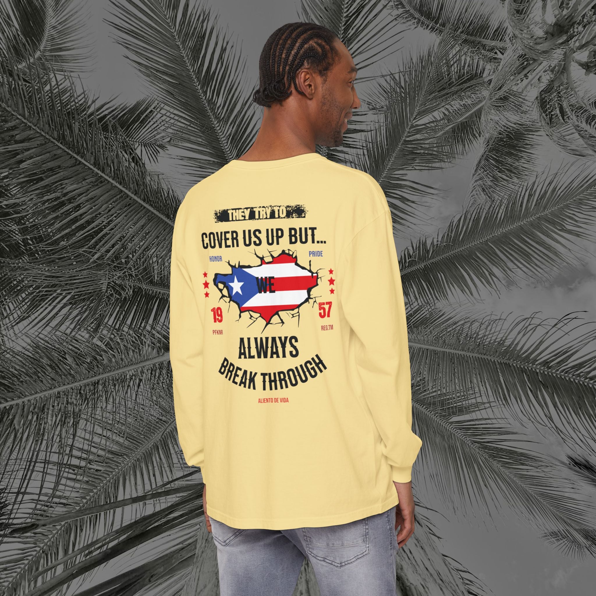 WE ARE PUERTO RICAN - (UNISEX) Long Sleeve T-Shirt - Aliento De Vida