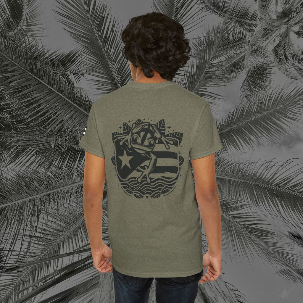 Frog Of The Island - PR COLLECTION - (UNISEX) Heavy Cotton Tee - Aliento De Vida